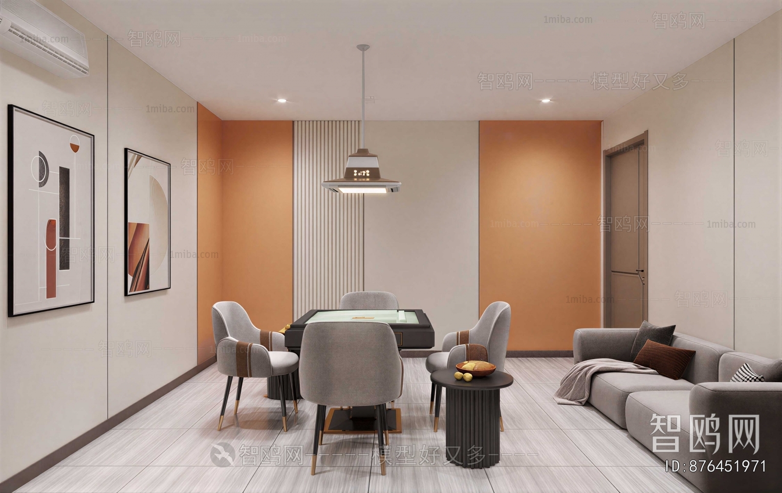 Modern Chess And Card Room