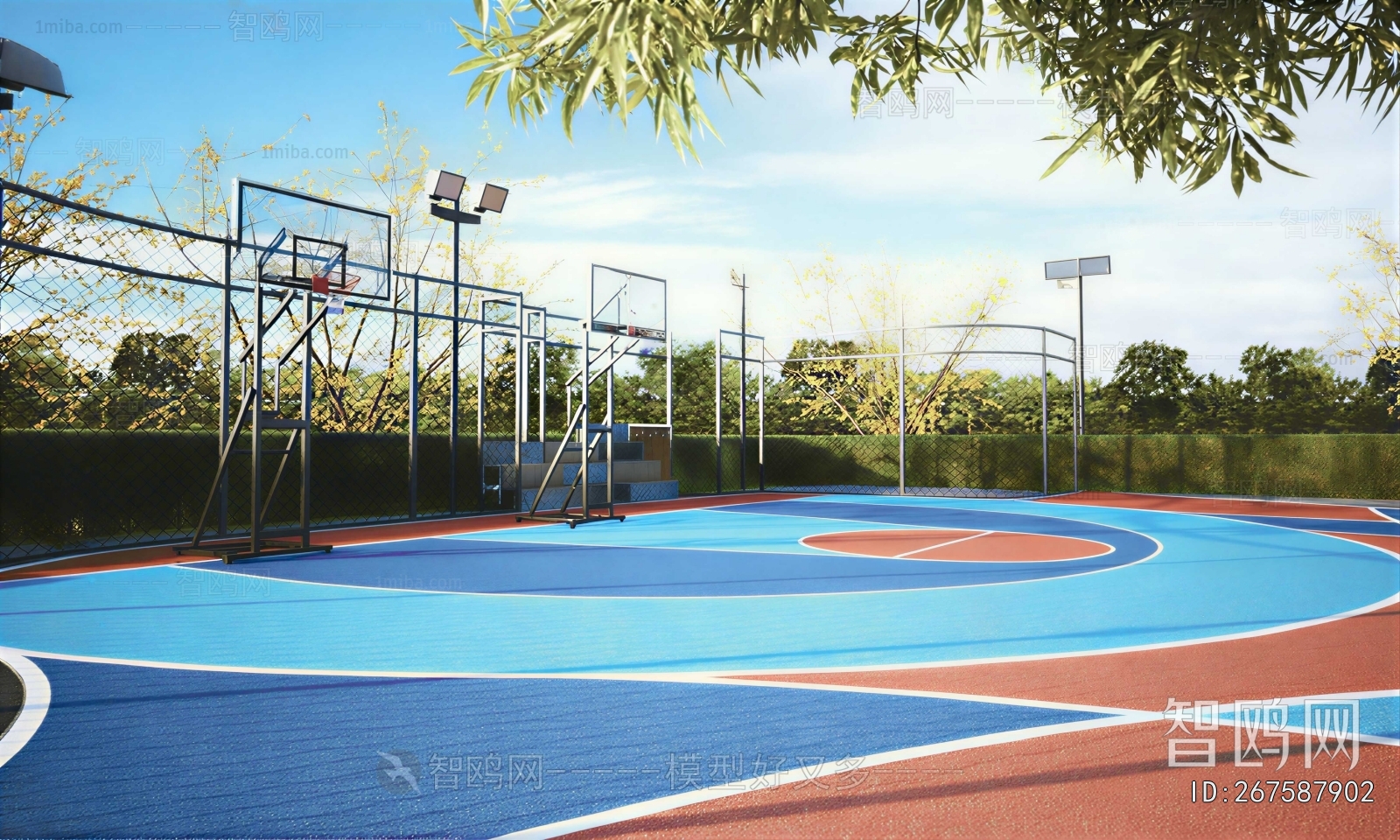 Modern Outdoor Sports Stadium