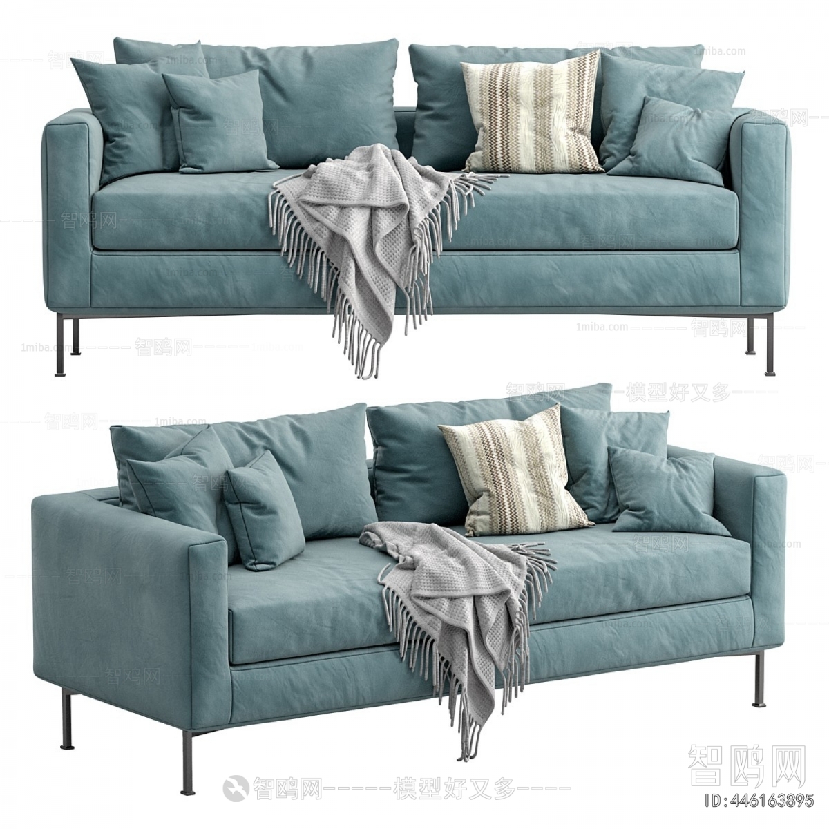 Modern Three-seat Sofa