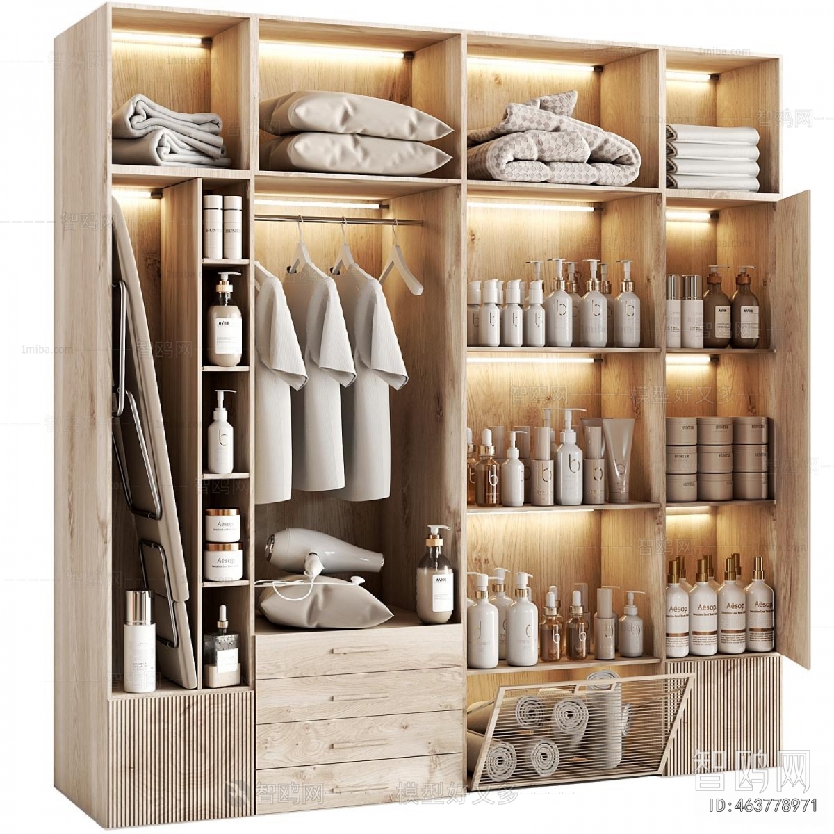 Modern Laundry Cabinet