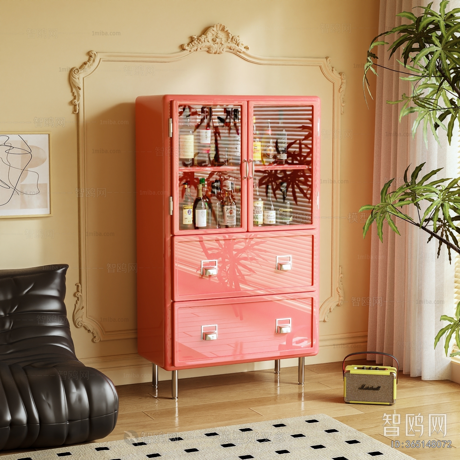 Modern Wine Cabinet