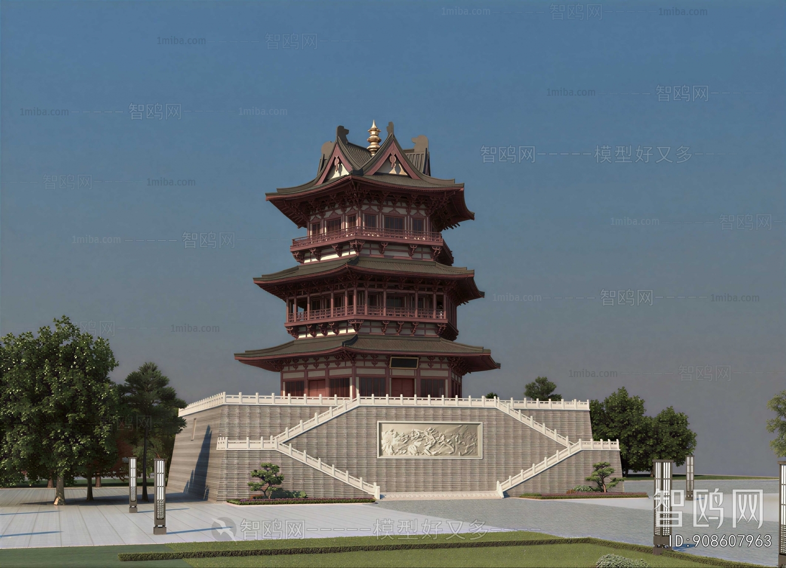 Chinese Style Tower