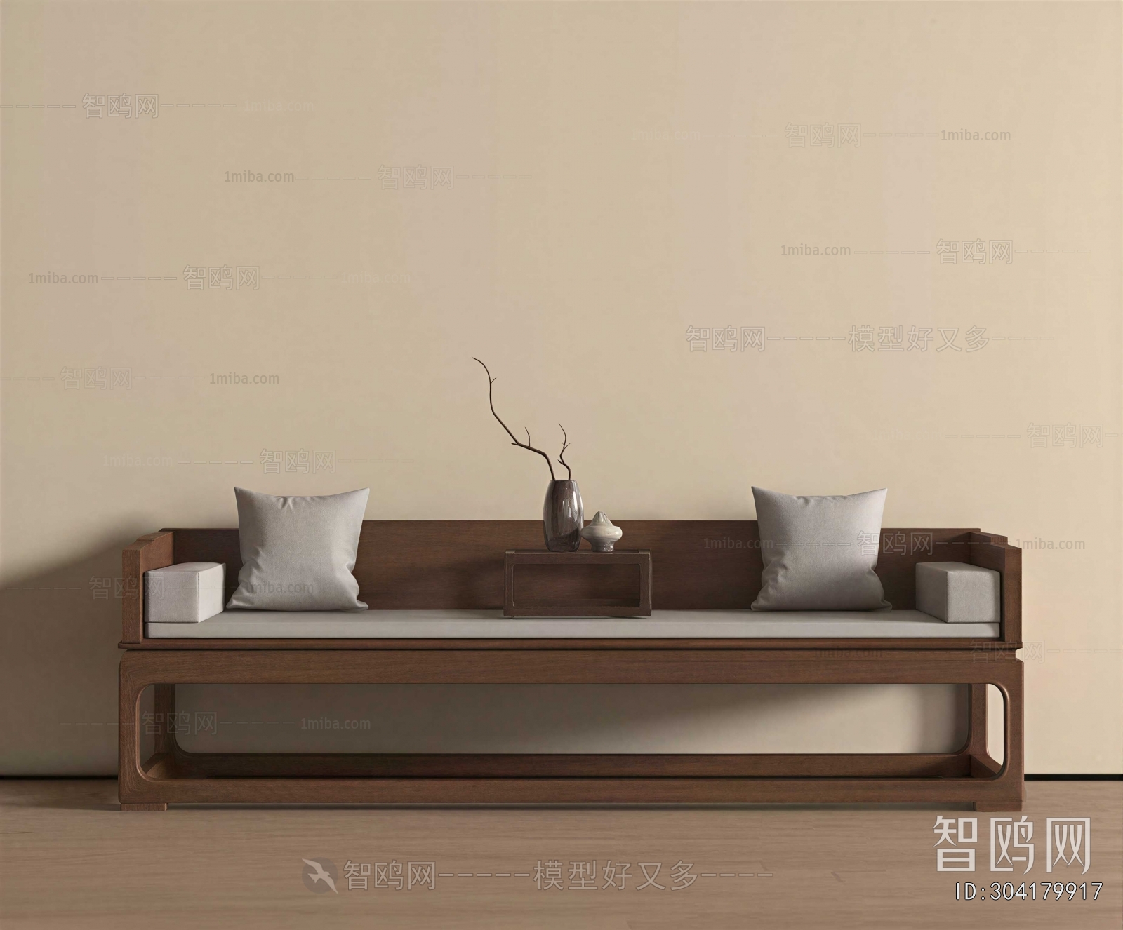 New Chinese Style A Sofa For Two