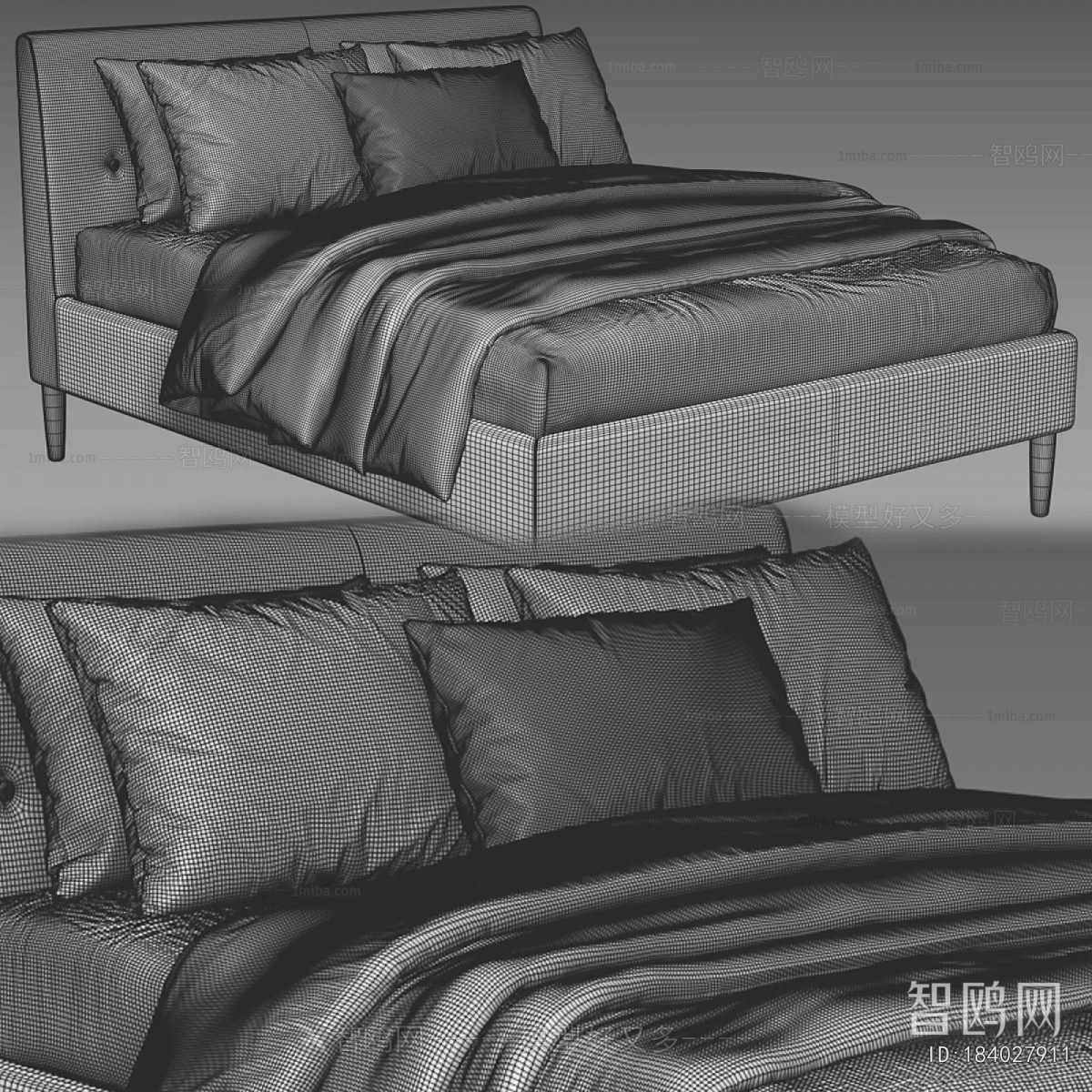 Modern Double Bed