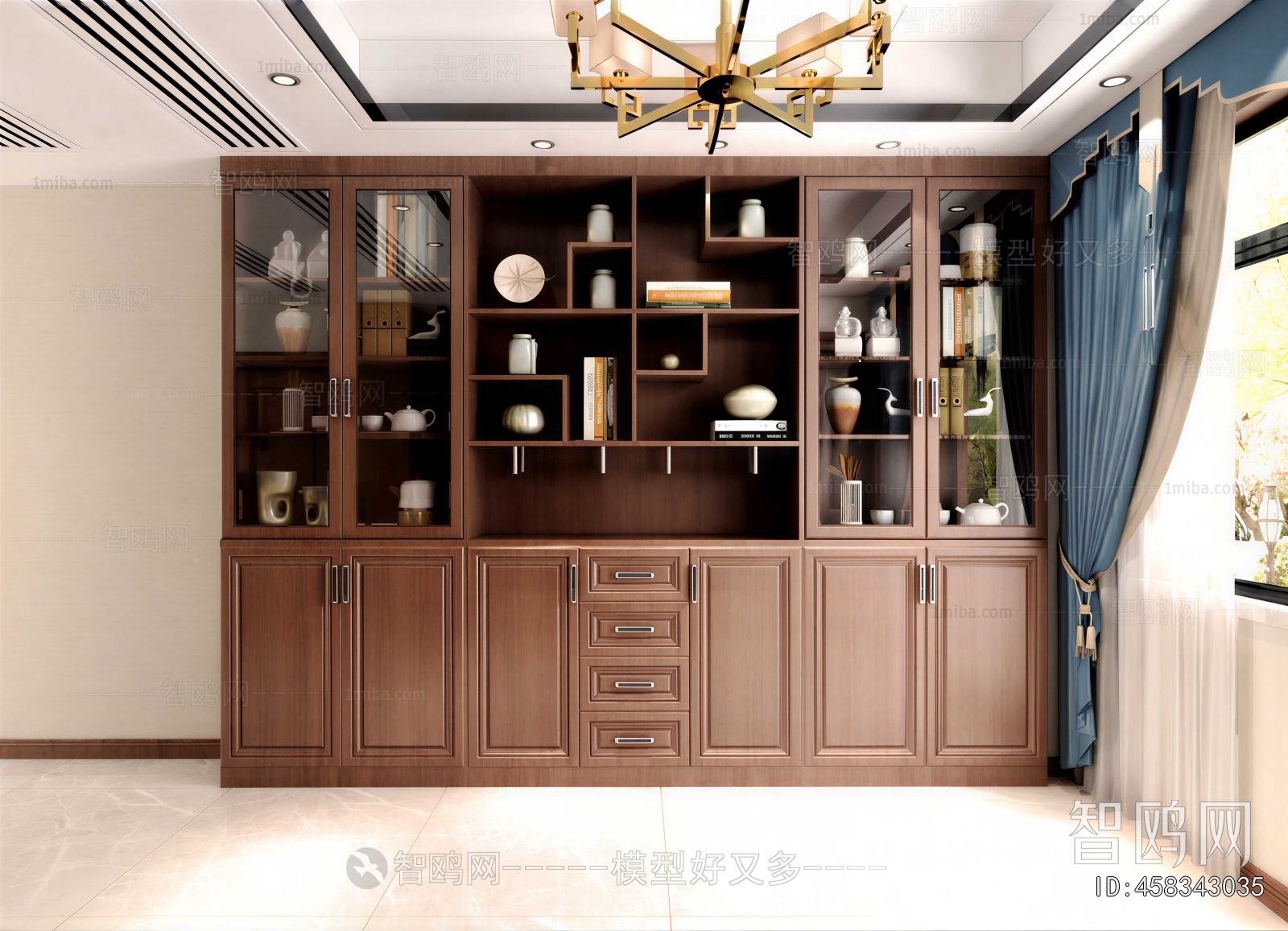 American Style Wine Cabinet