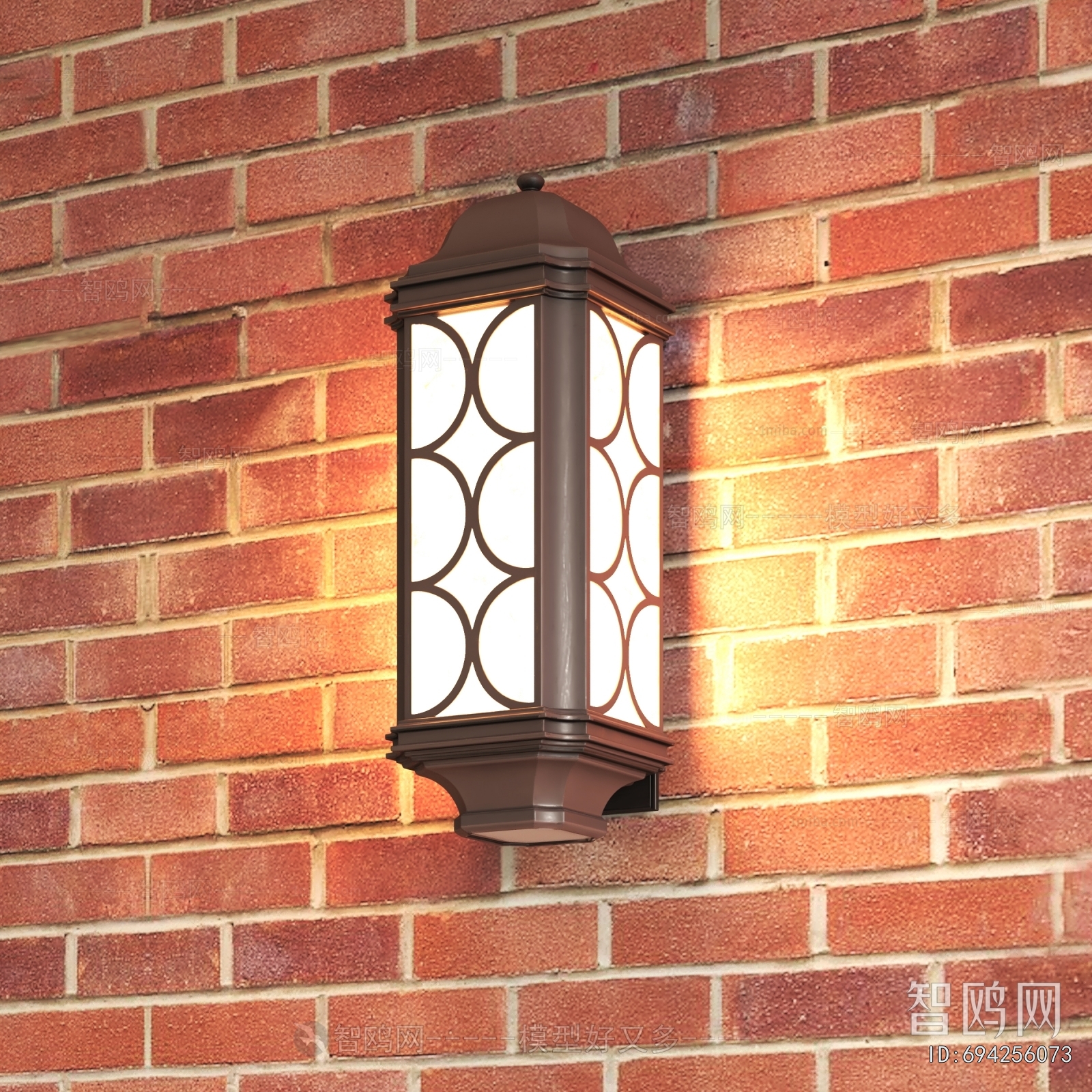 New Chinese Style Wall Lamp