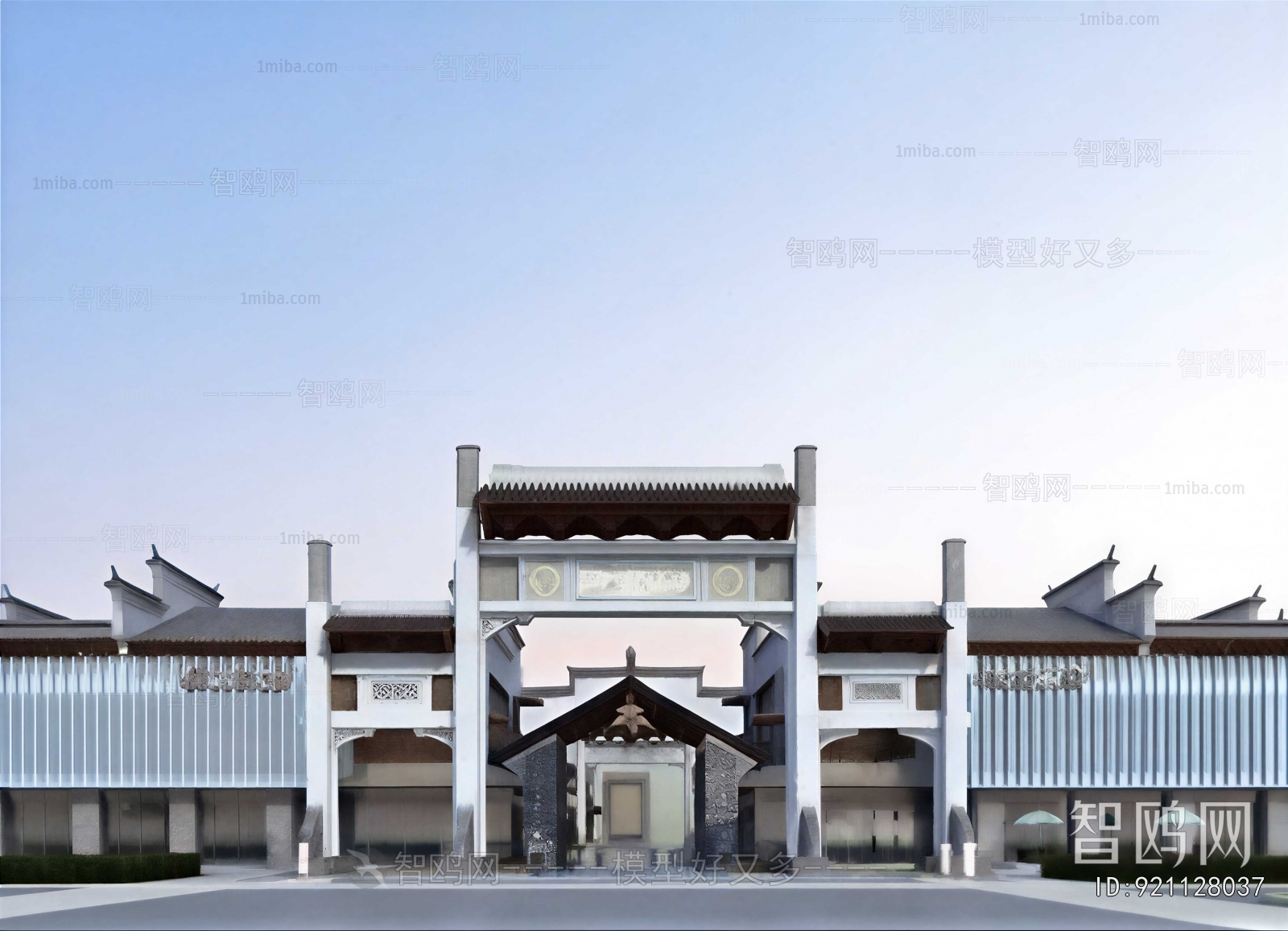 New Chinese Style Facade Element