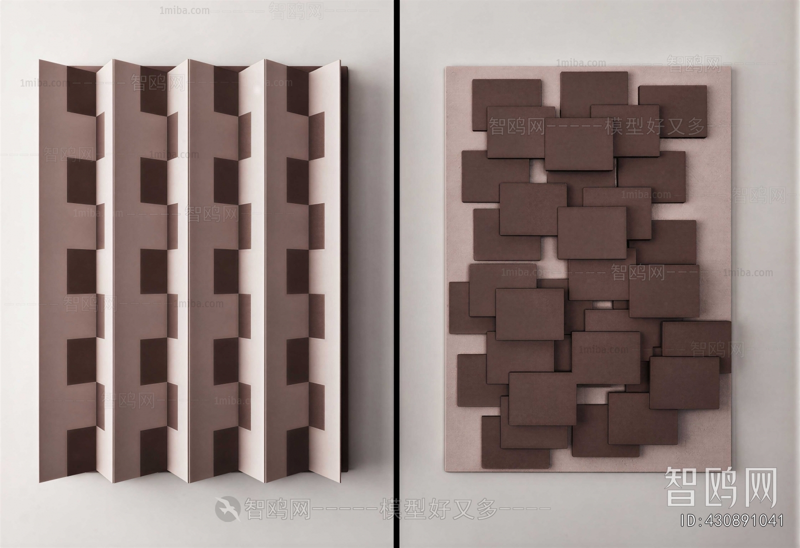 Modern Wabi-sabi Style Three-dimensional Physical Painting