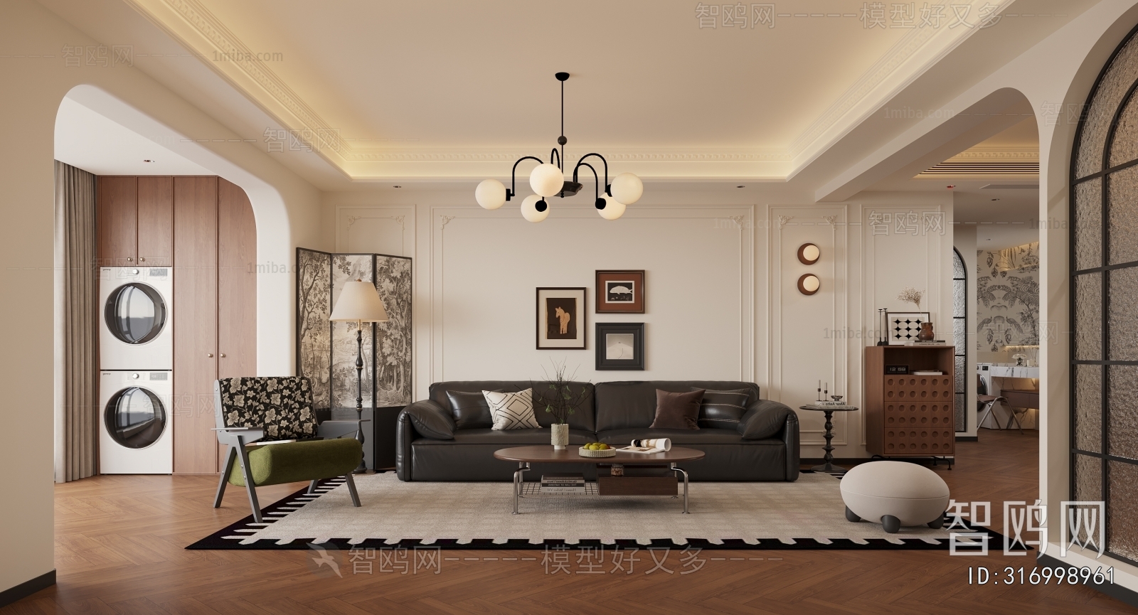 French Style A Living Room