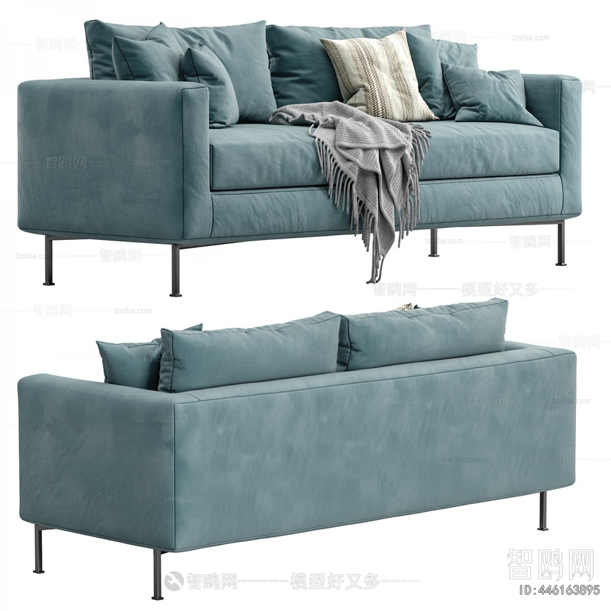 Modern Three-seat Sofa