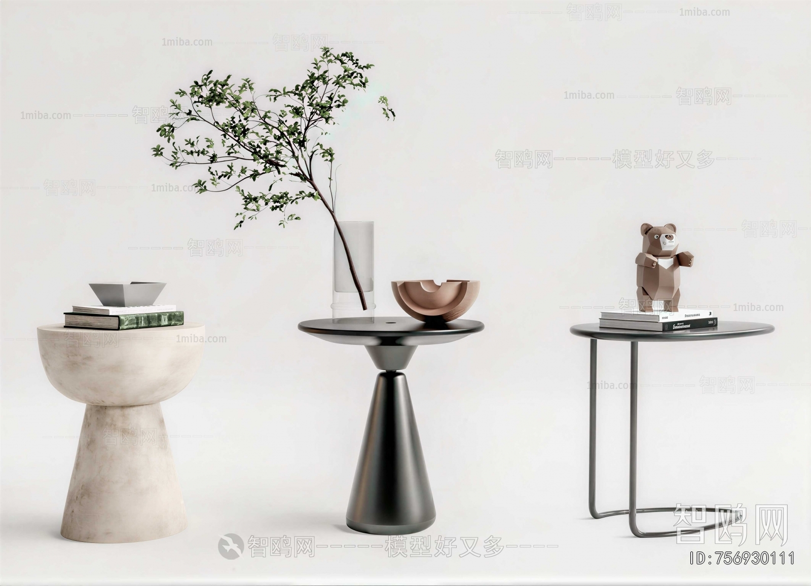 Modern New Chinese Style Side Table/corner Table