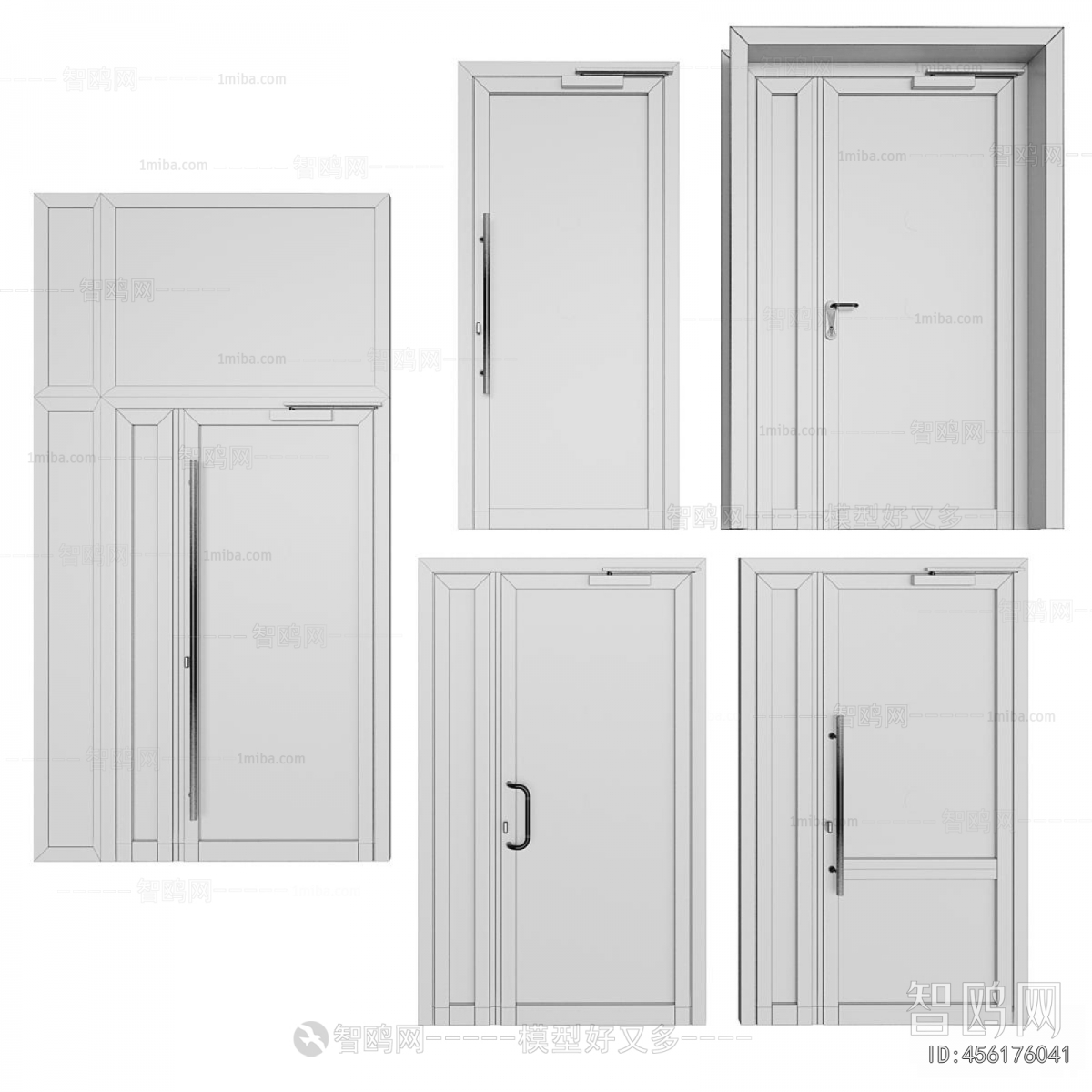 Modern Single Door