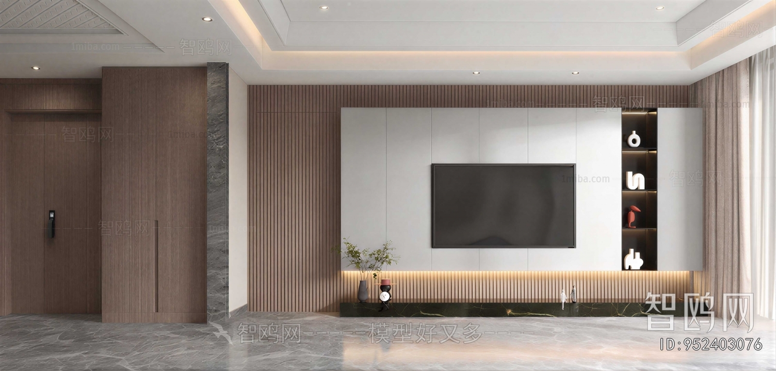 Modern TV Wall