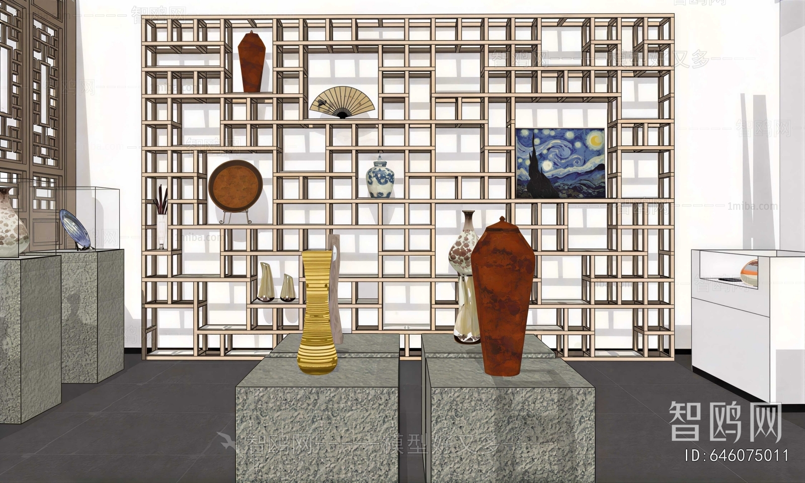 Modern Antique Rack