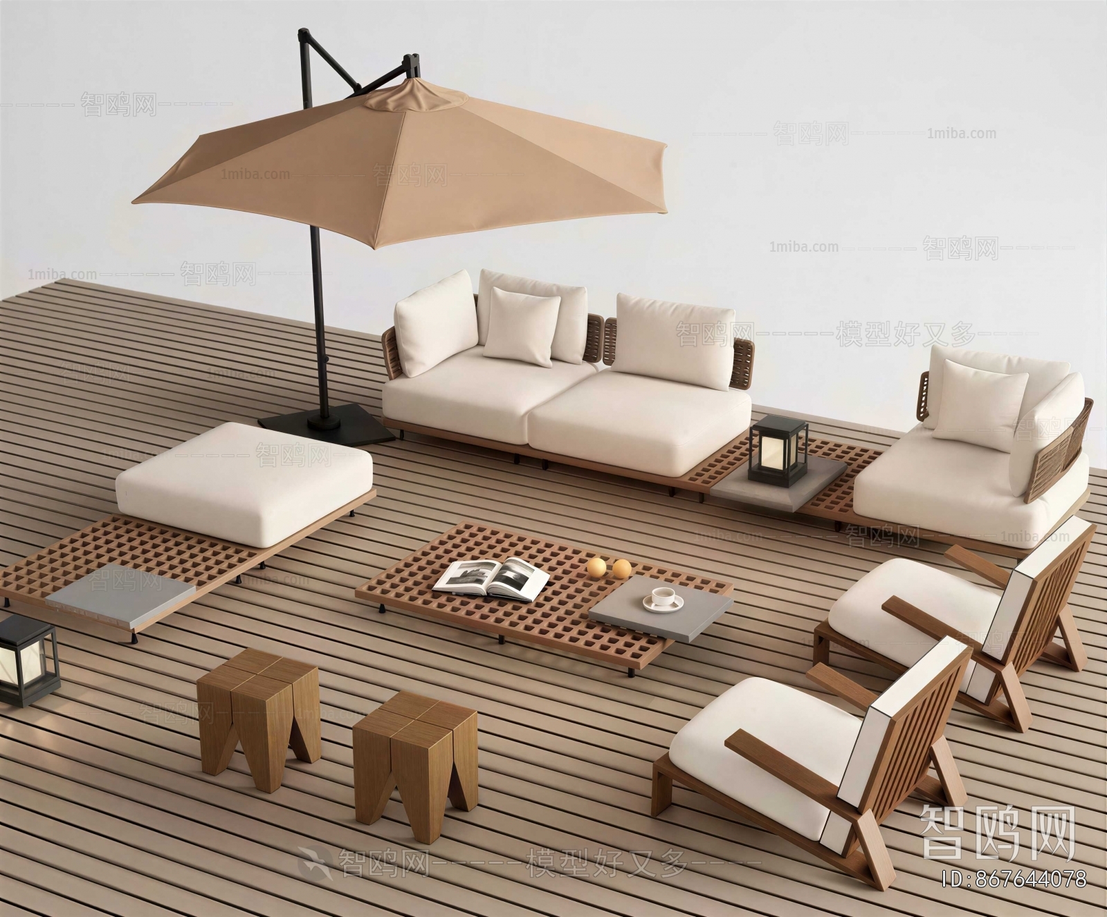 Modern Outdoor Sofa