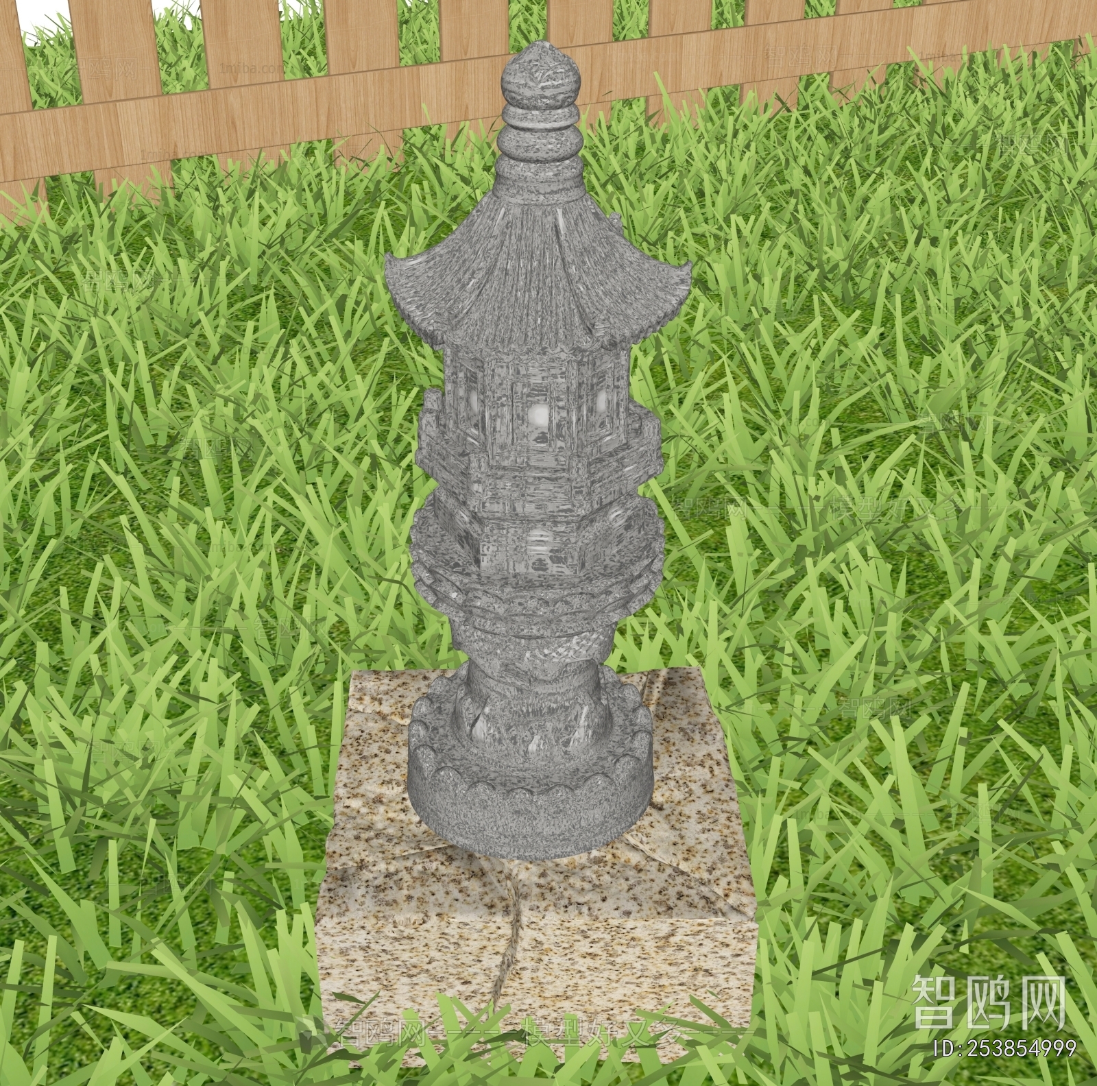New Chinese Style Outdoor Light
