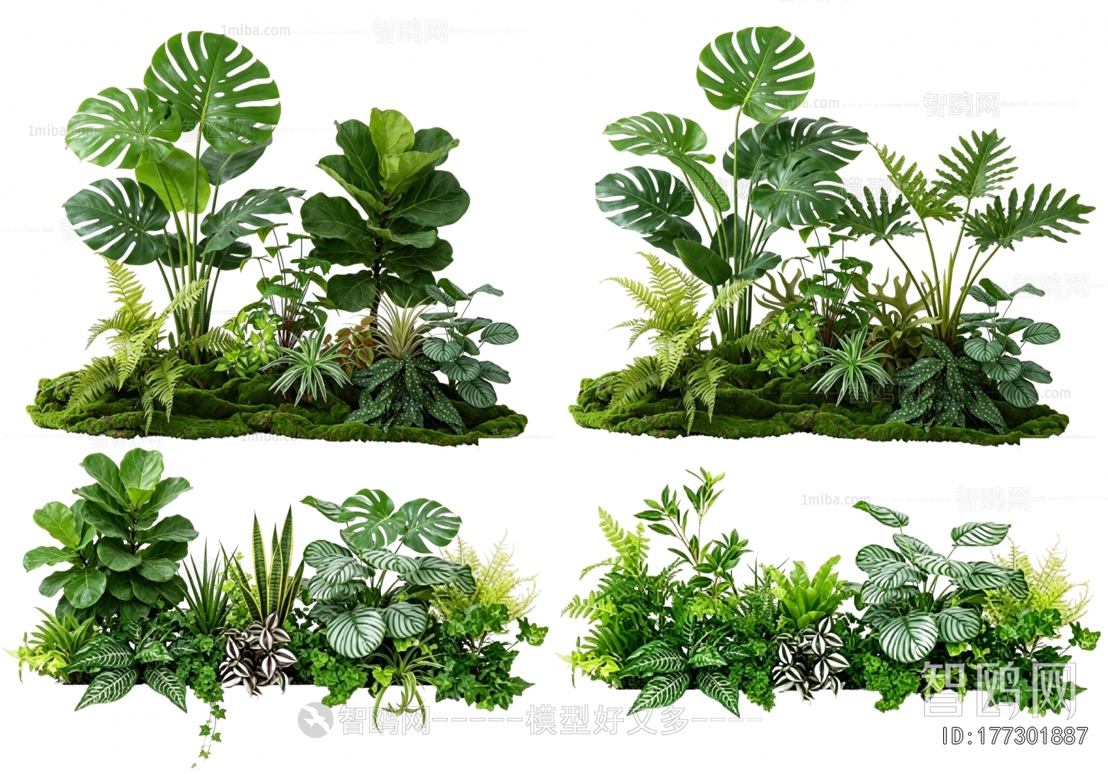 Modern Plant Pile
