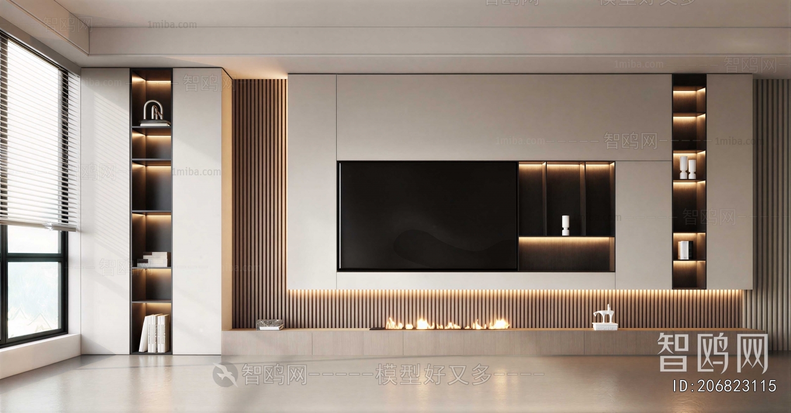 Modern TV Wall