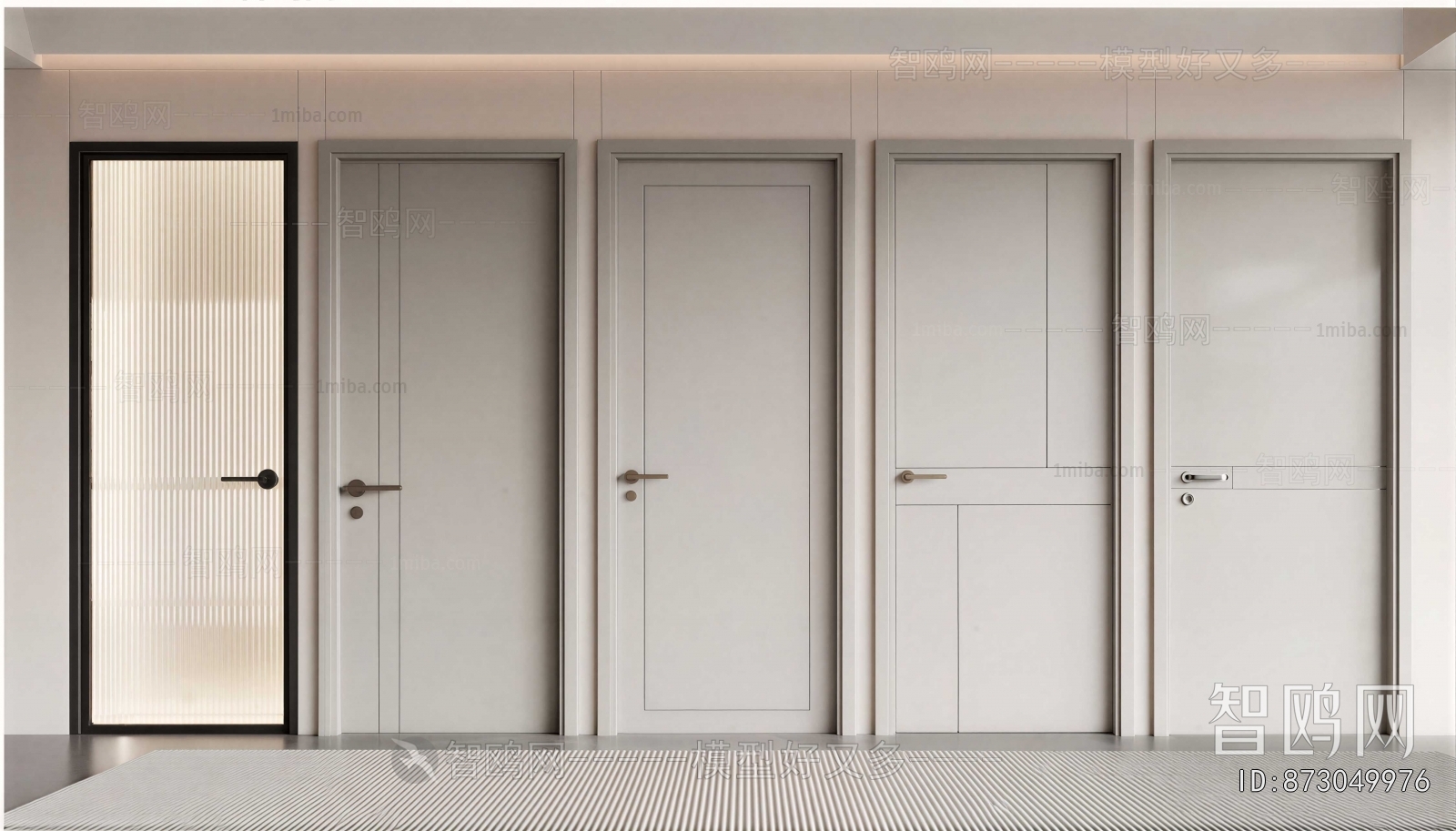 Modern Single Door