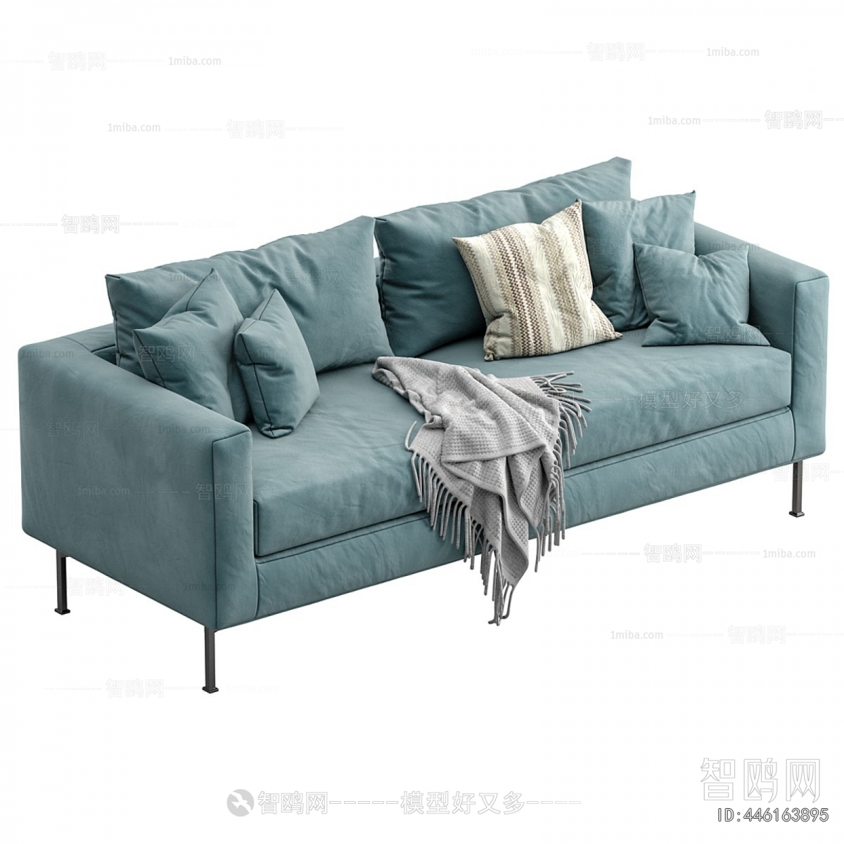 Modern Three-seat Sofa