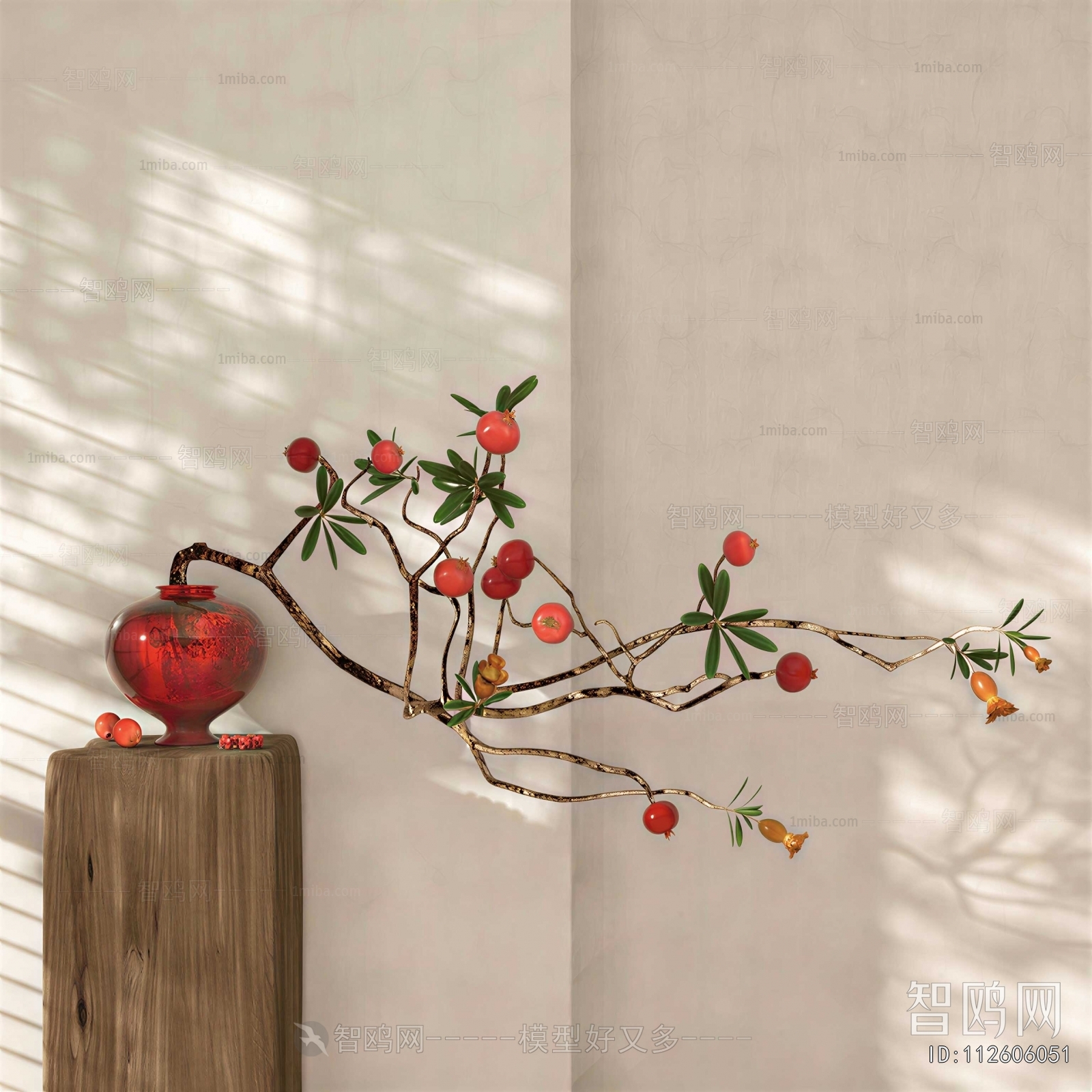 New Chinese Style Flower Arrangement