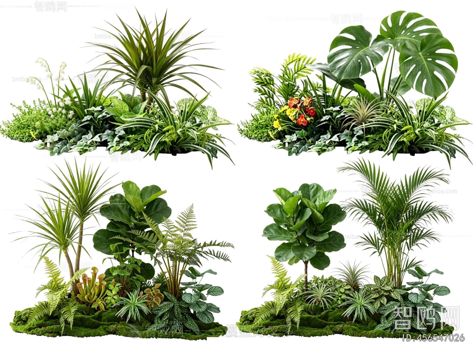 Modern Plant Pile