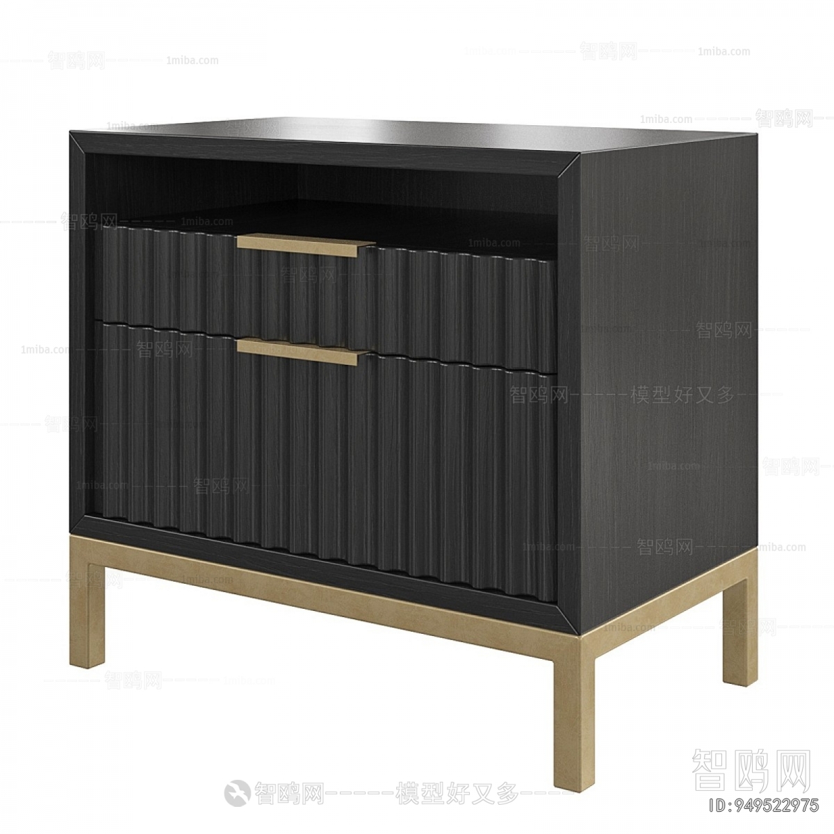 Modern Bedside Cupboard