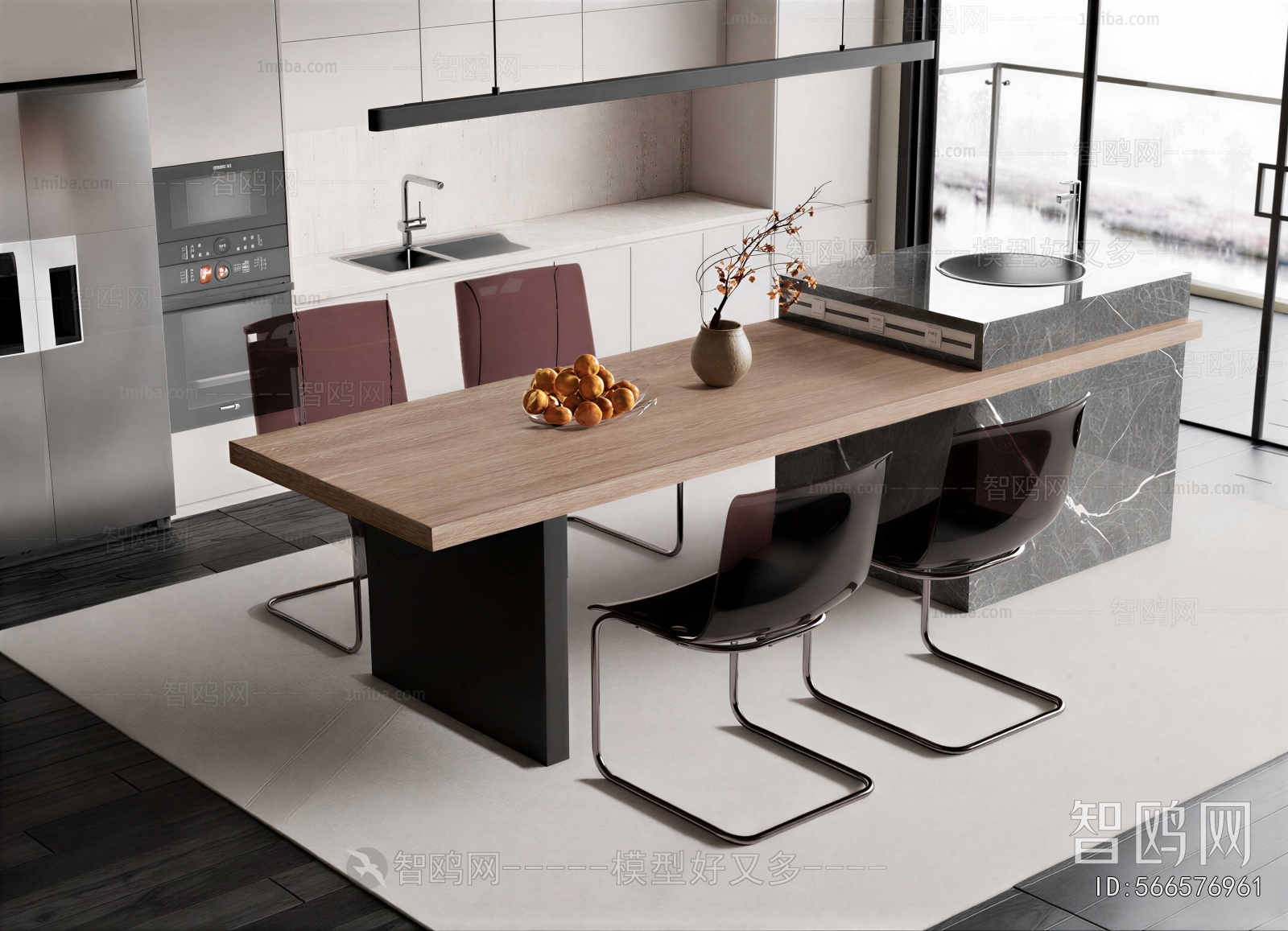 Modern Dining Table And Chairs