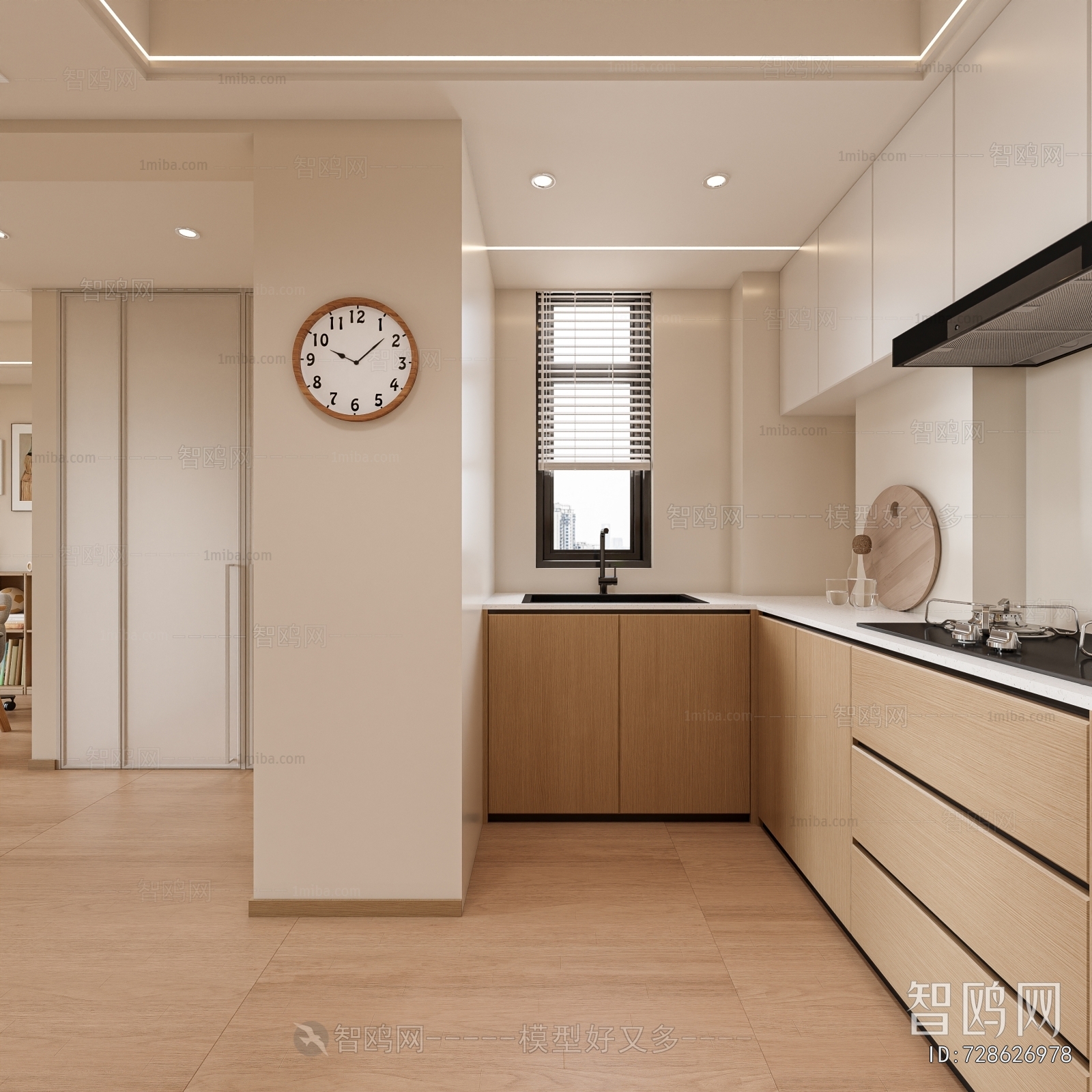 Modern Open Kitchen