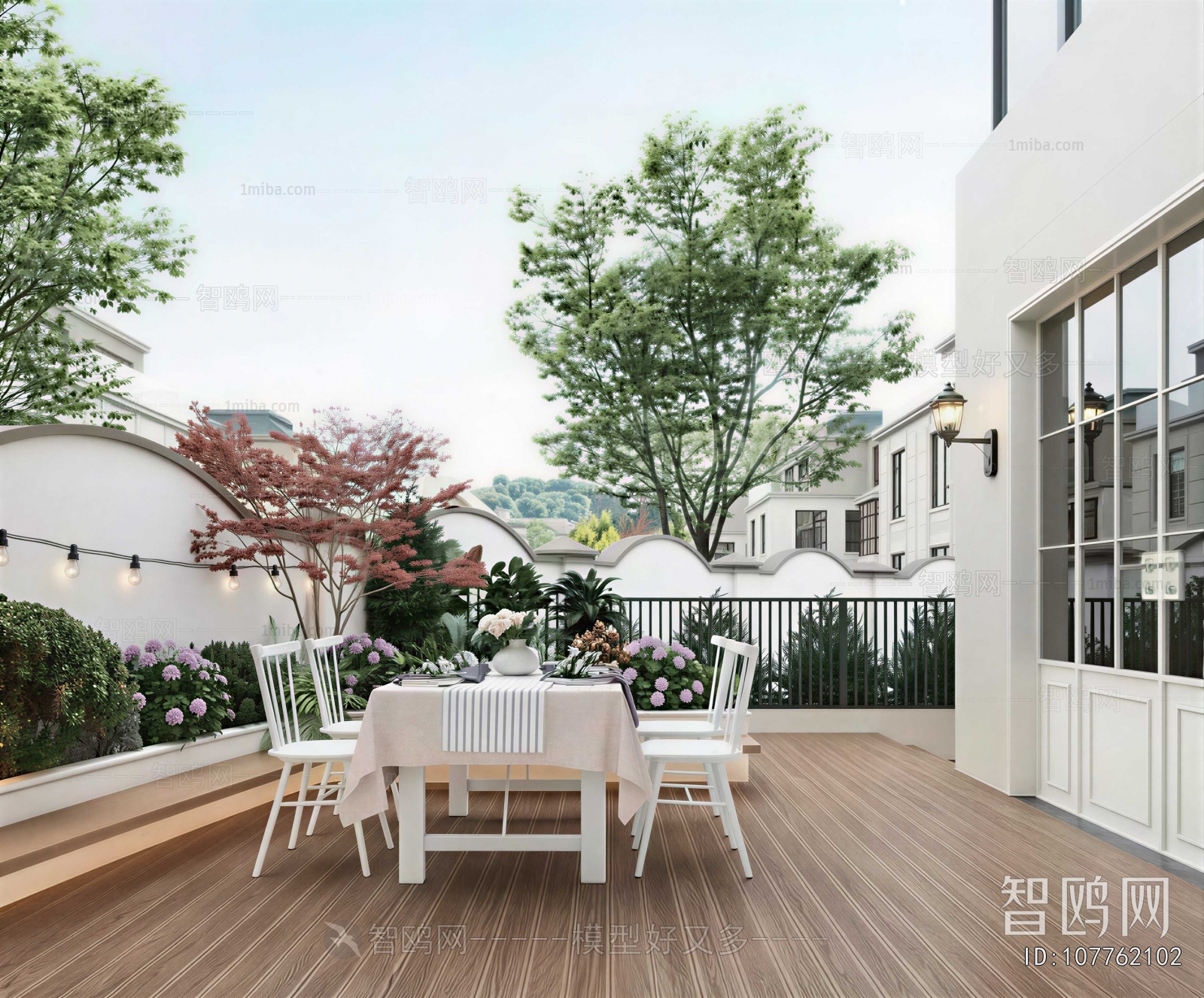 Modern Courtyard/landscape