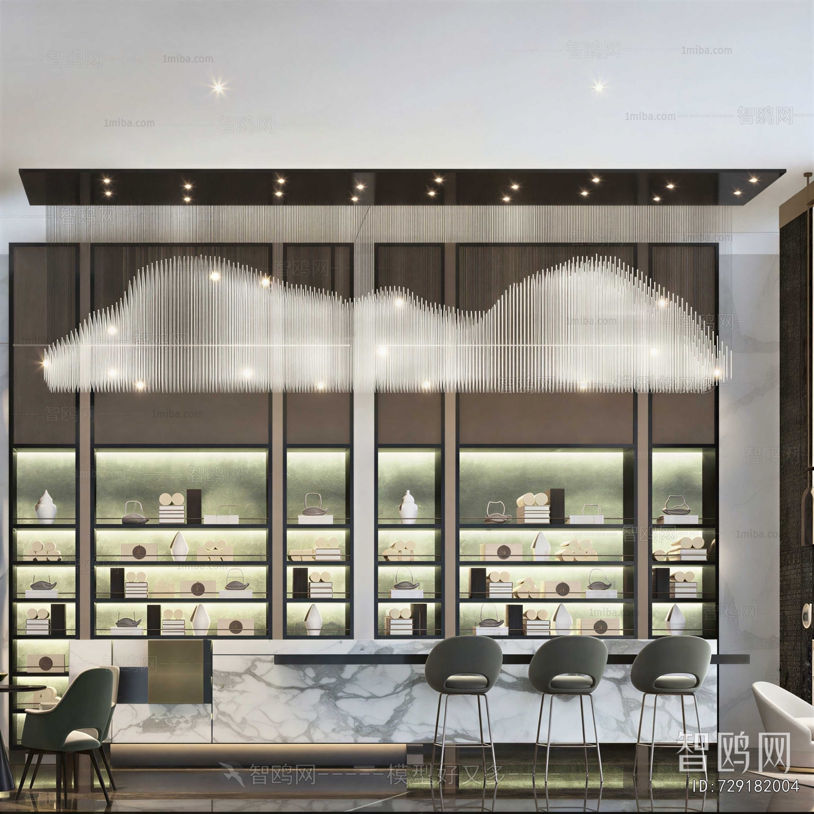 Modern Dessert Shop