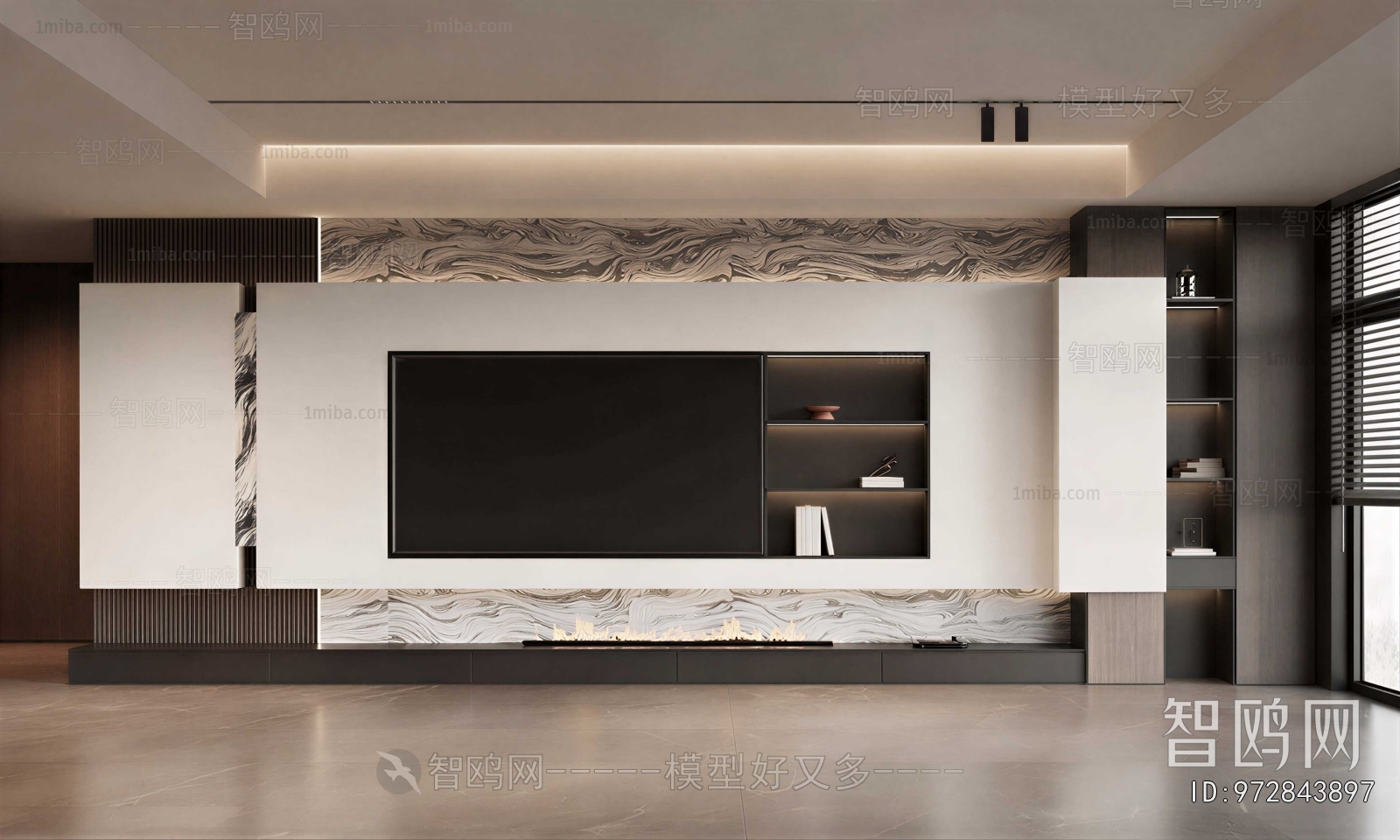 Modern TV Wall