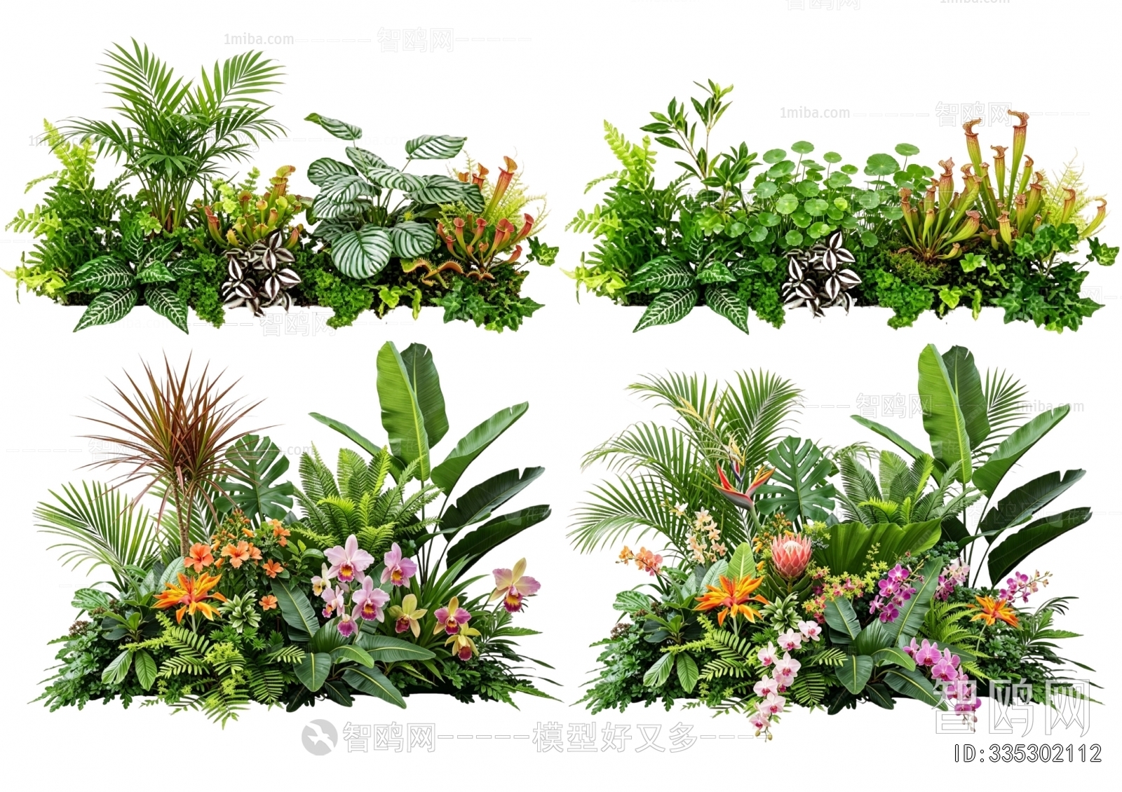 Modern Plant Pile