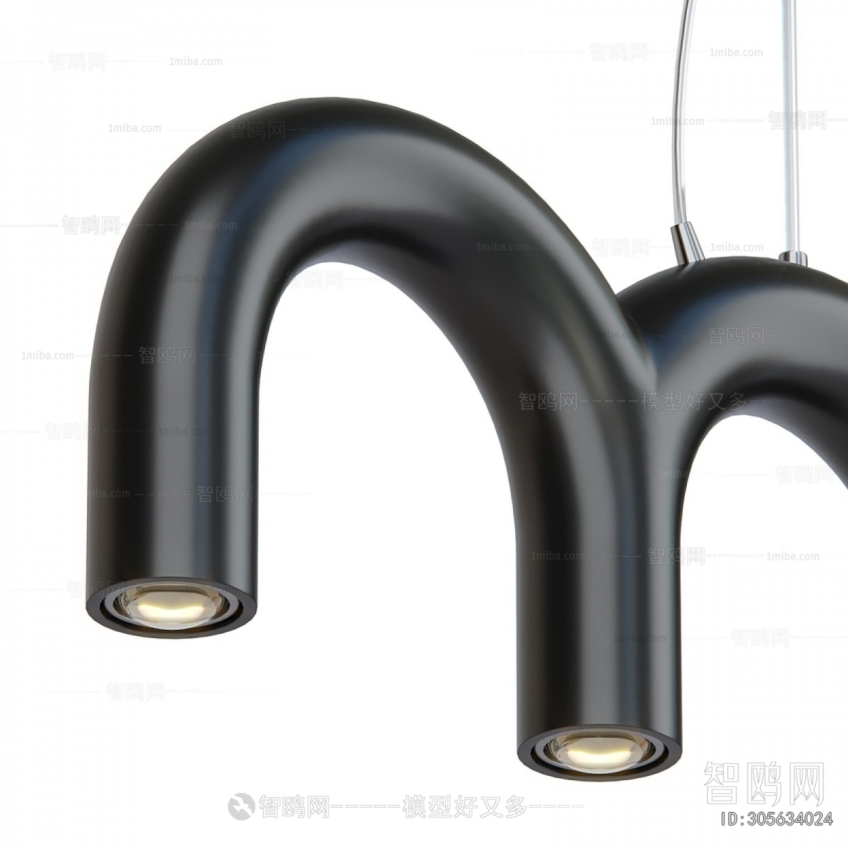 Modern Long Chandelier
