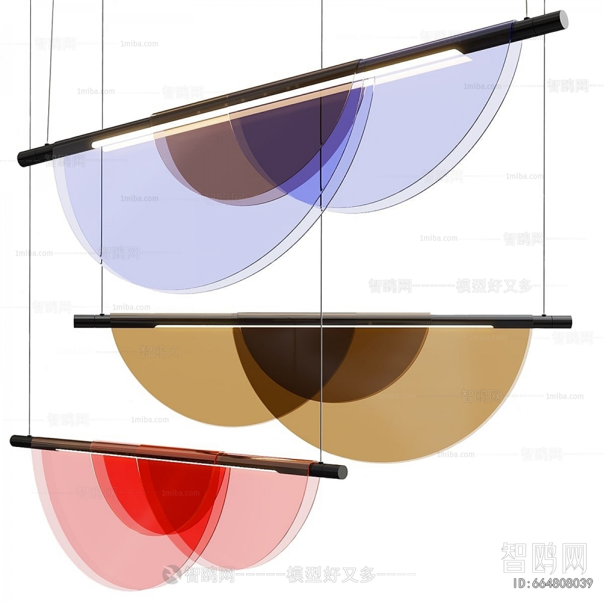 Modern Long Chandelier