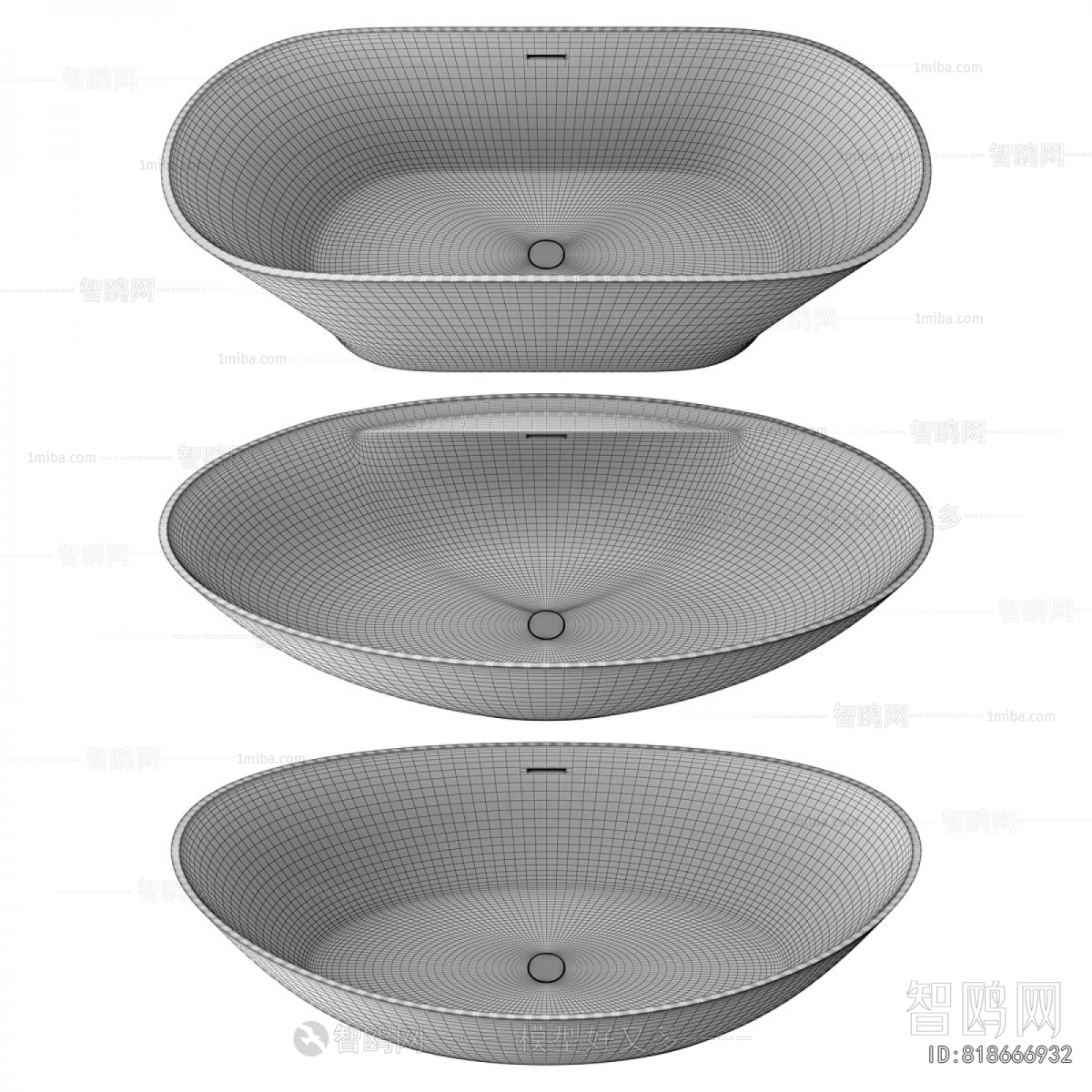 Modern Bathtub