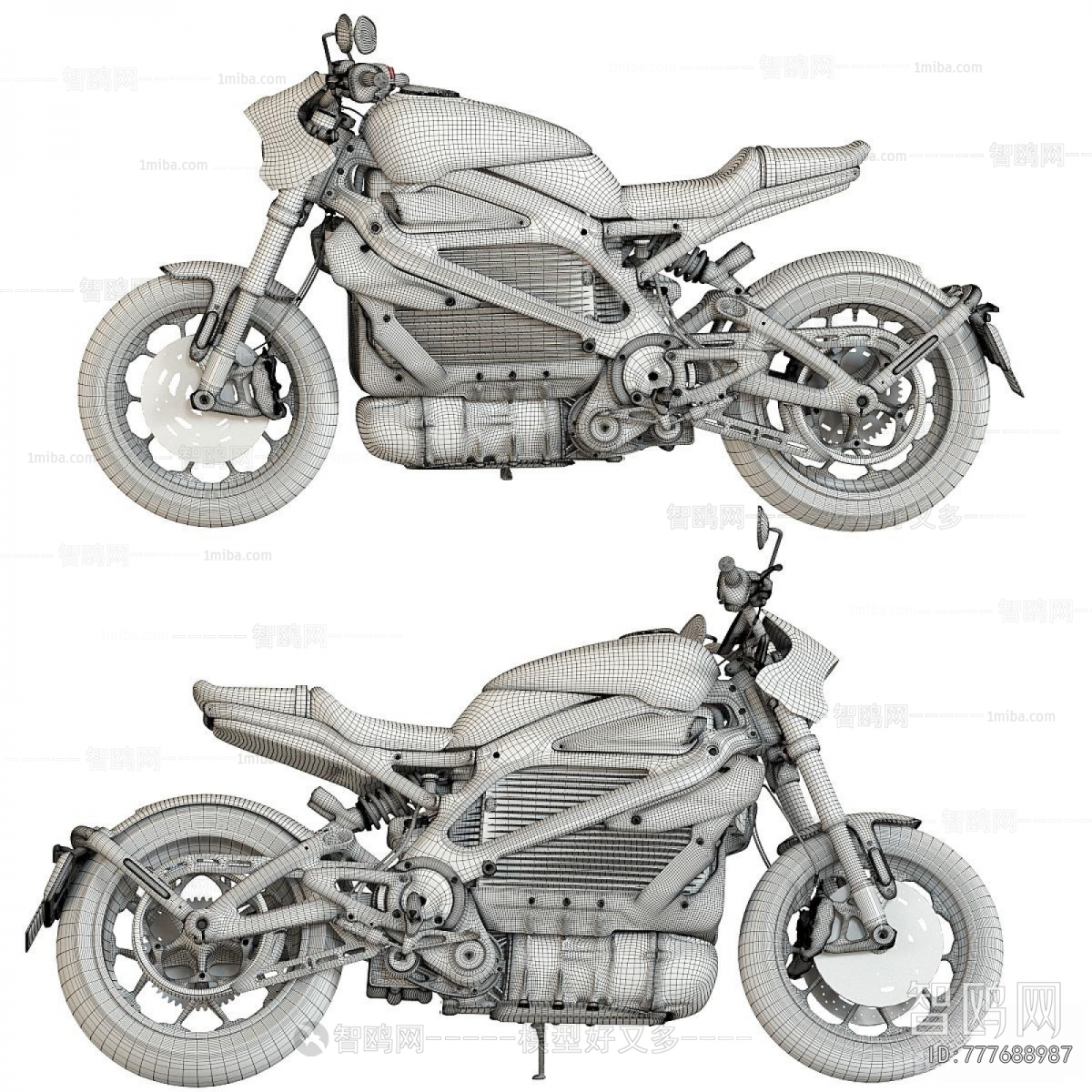 Modern Motorcycle