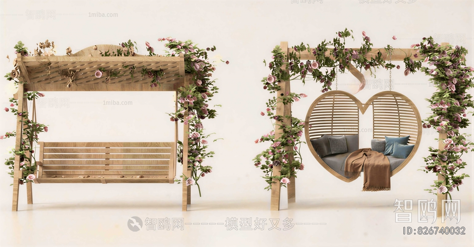 New Chinese Style Hanging Chair
