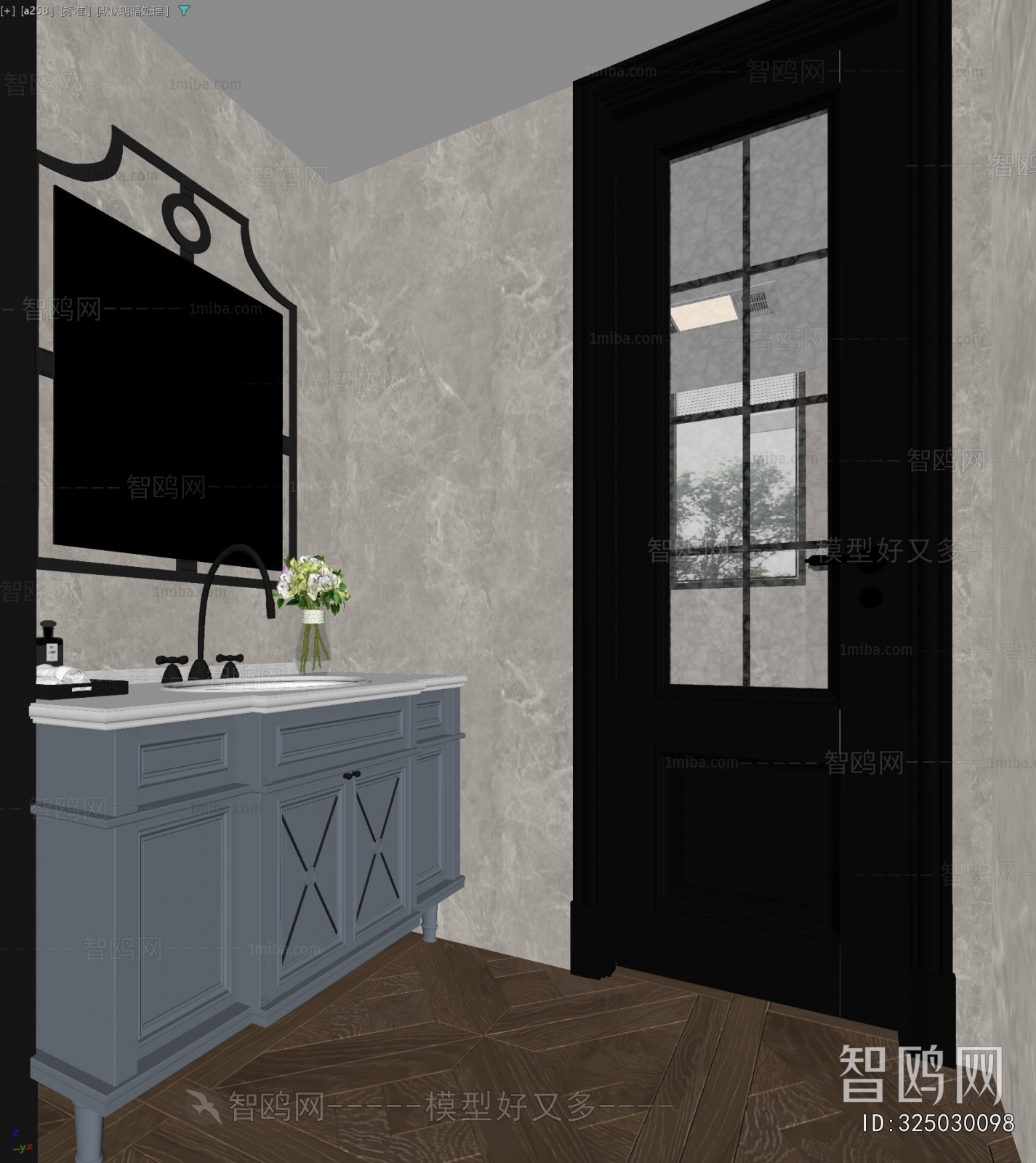 French Style Bathroom Cabinet
