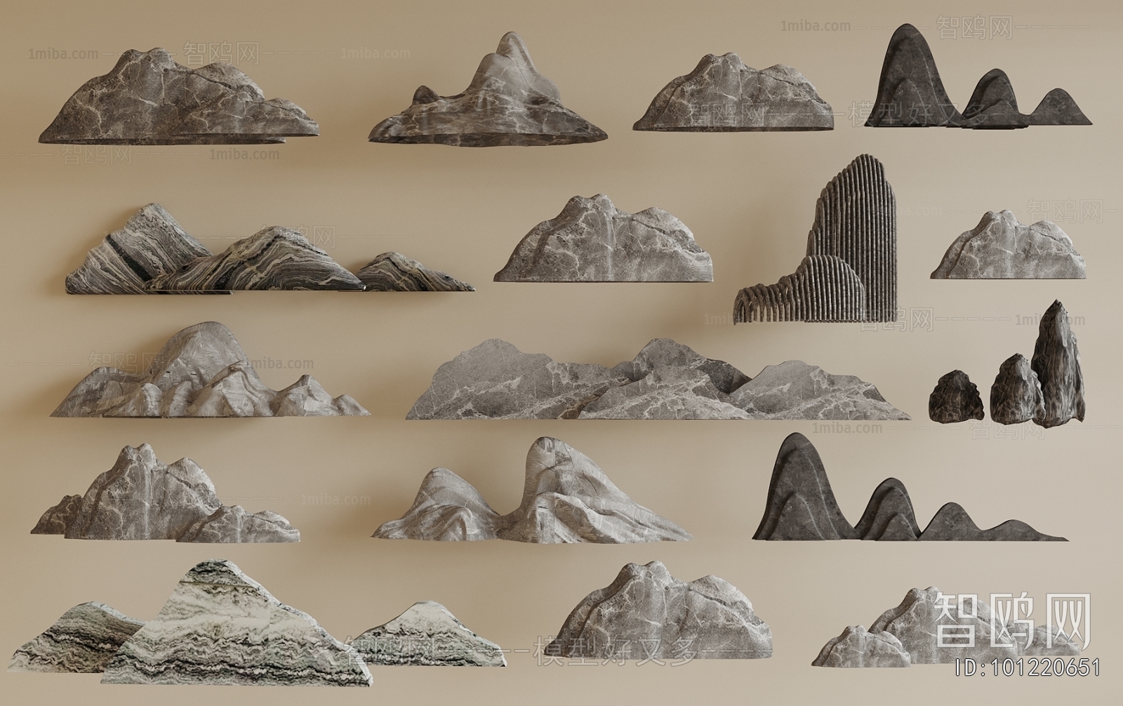 New Chinese Style Stone