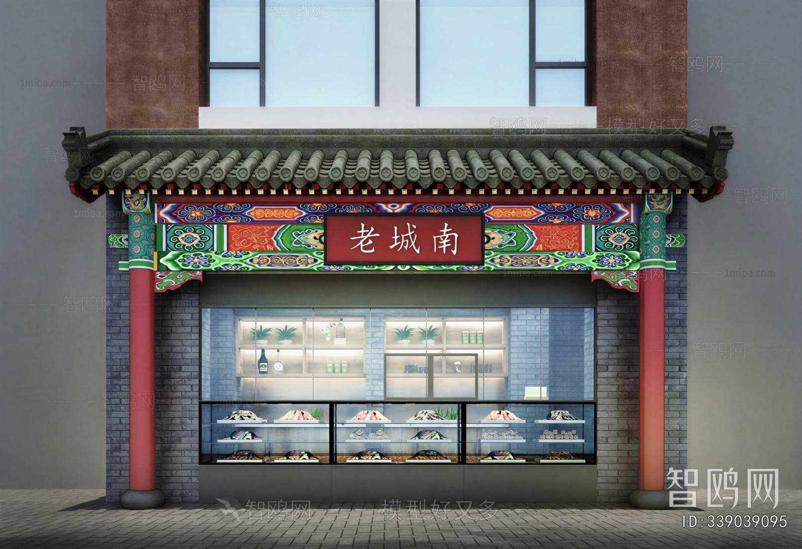 New Chinese Style Facade Element
