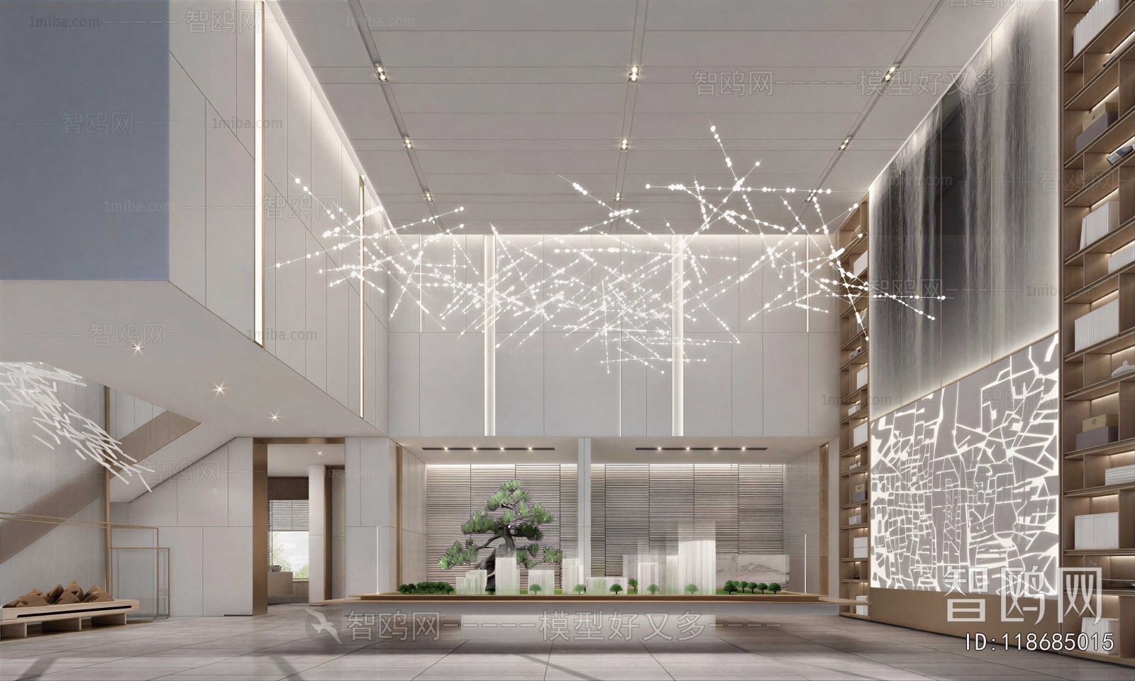 Modern Real Estate Sales Office
