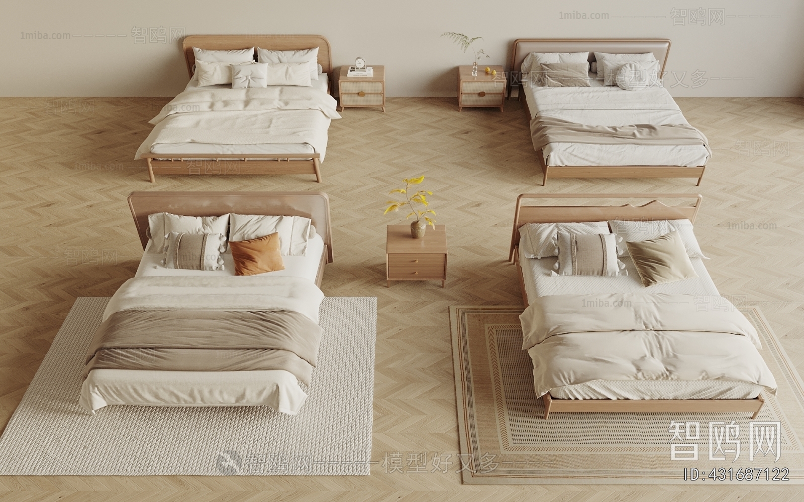 Modern Double Bed