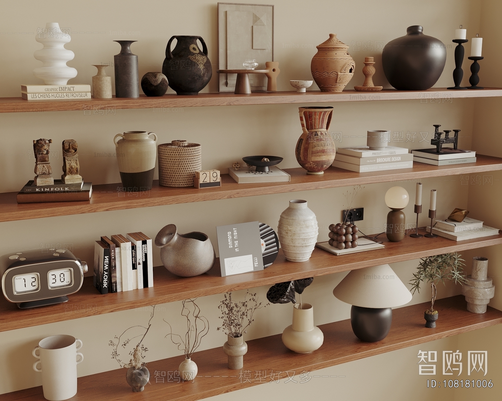 Wabi-sabi Style Decorative Set