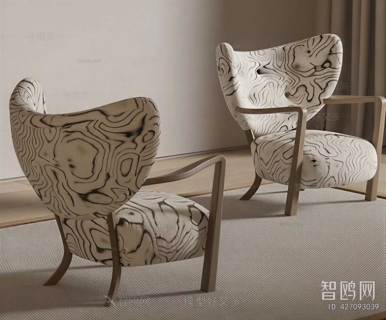 French Style Lounge Chair