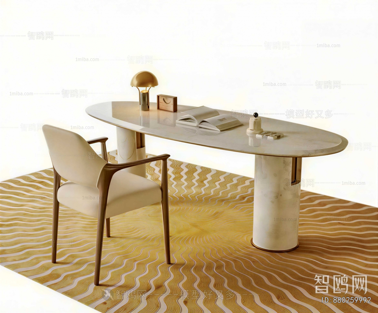 Modern Computer Desk And Chair