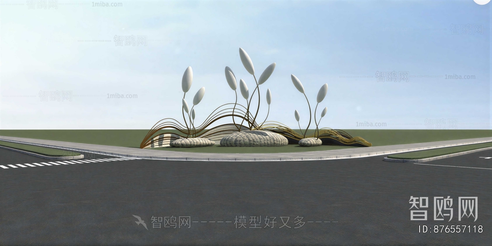 Modern Sculpture Sketch