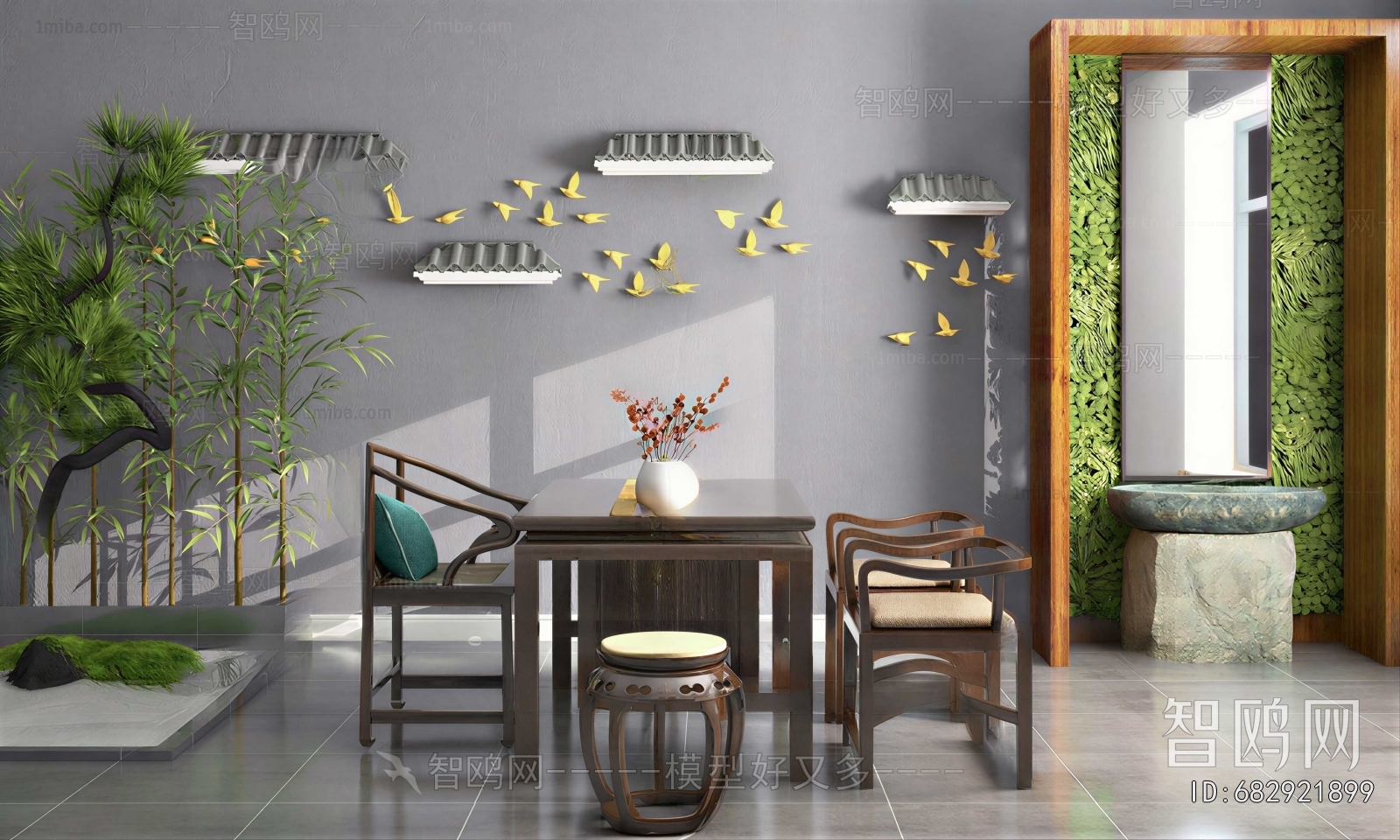 New Chinese Style Tea Tables And Chairs