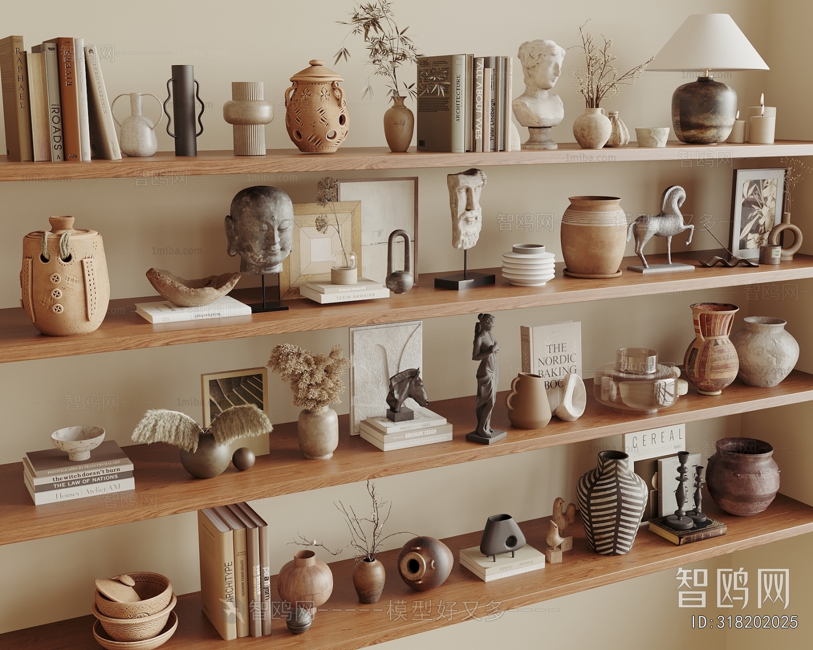 Wabi-sabi Style Decorative Set