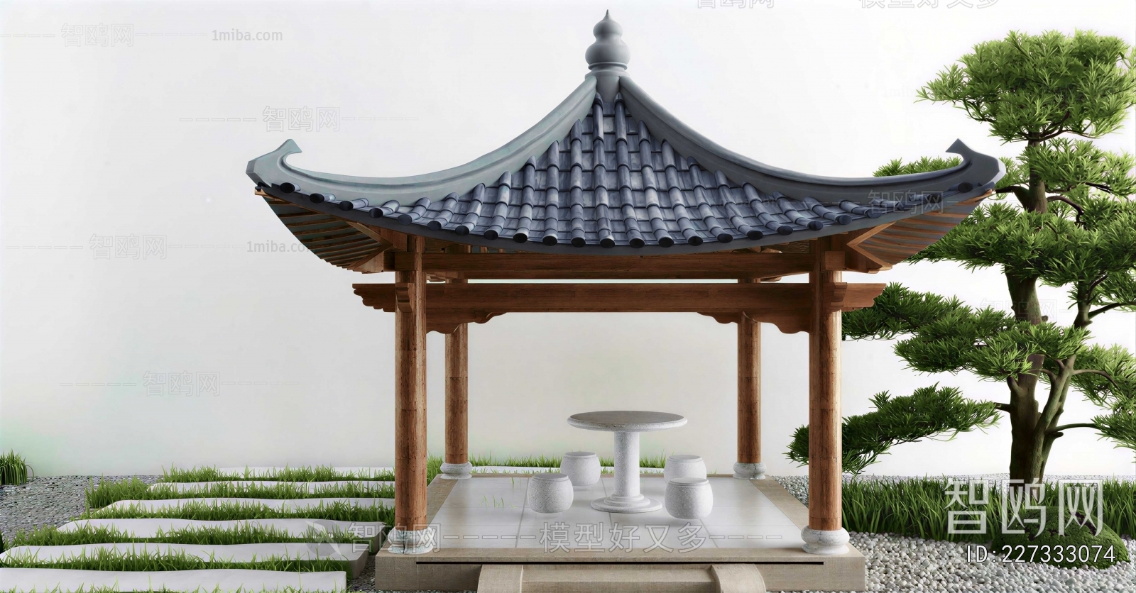 New Chinese Style Pavilion